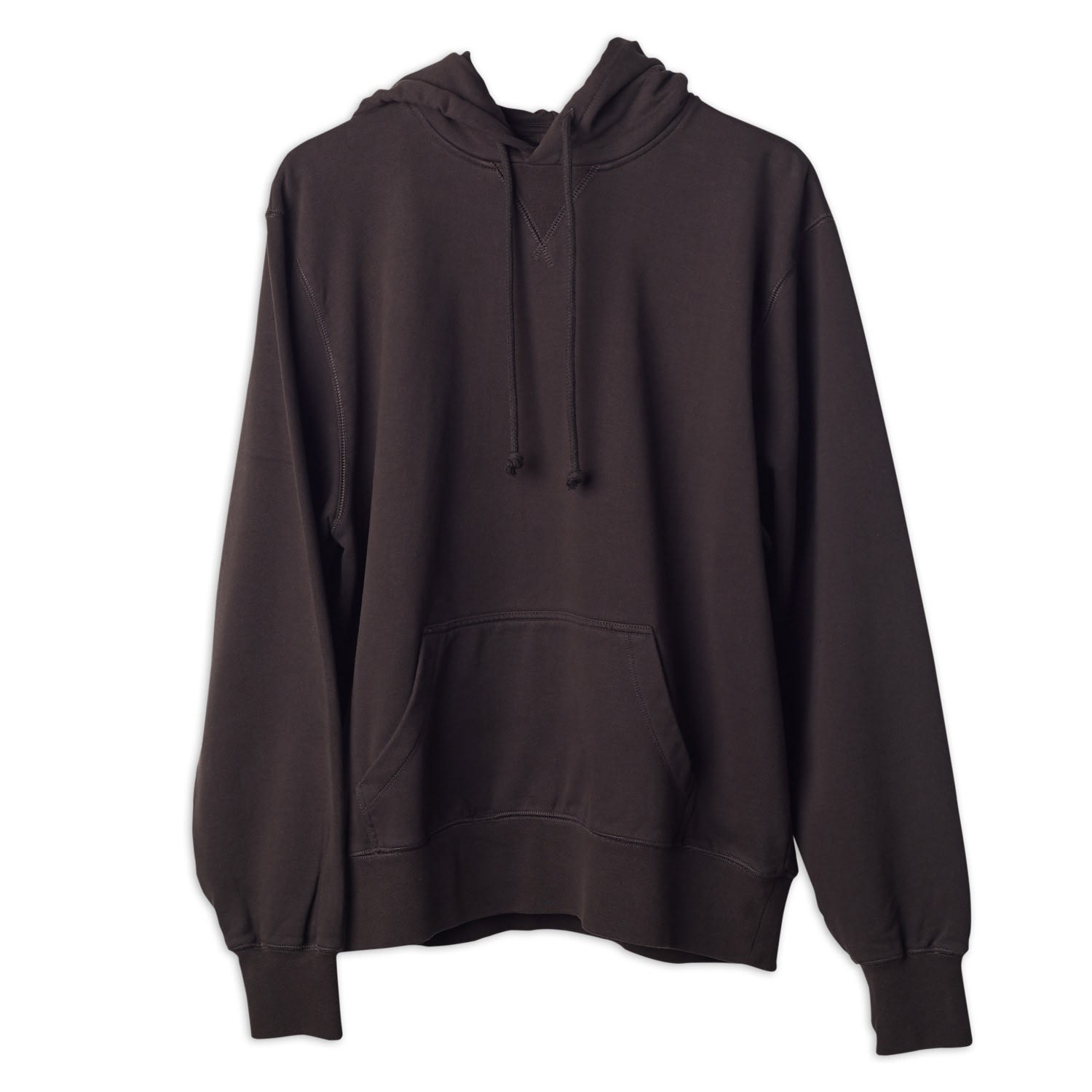 The 7004 Hooded Sweatshirt - Faded Black Medium Uskees