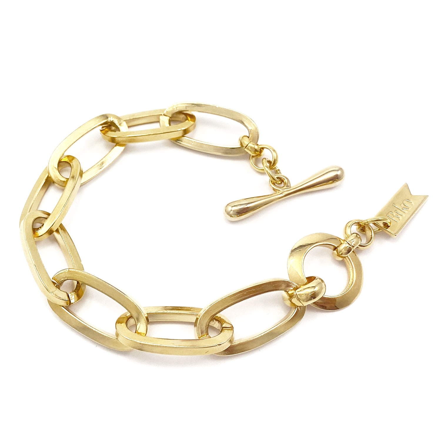 Women’s Essential Chainlink Bracelet - Gold Biko