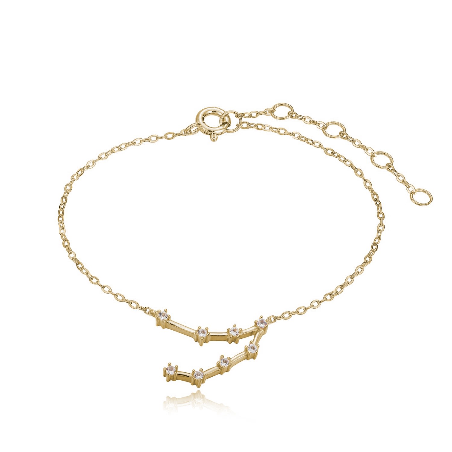 Women’s Gold Capricorn Constellation Bracelet Kathryn New York