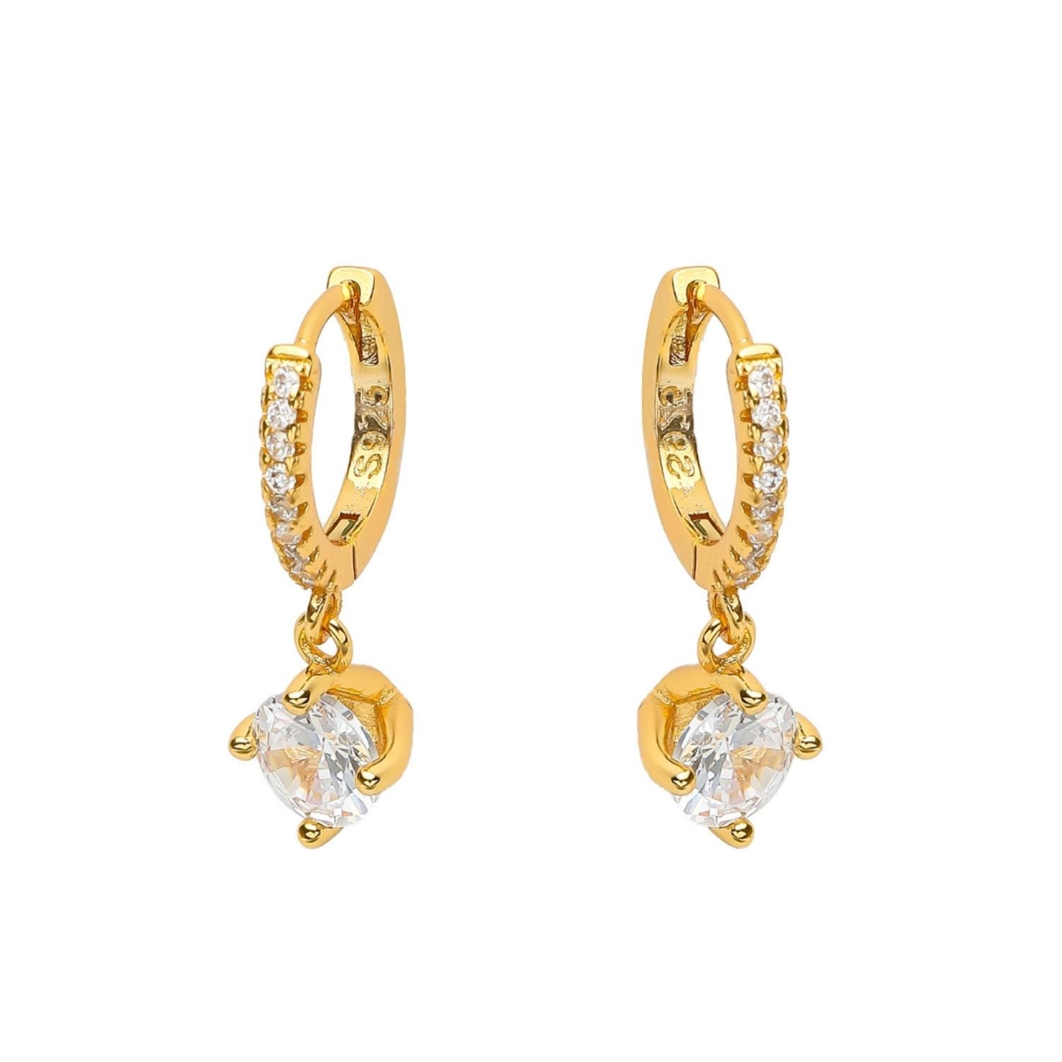 Women’s Gia Gold Earrings House of Elliott