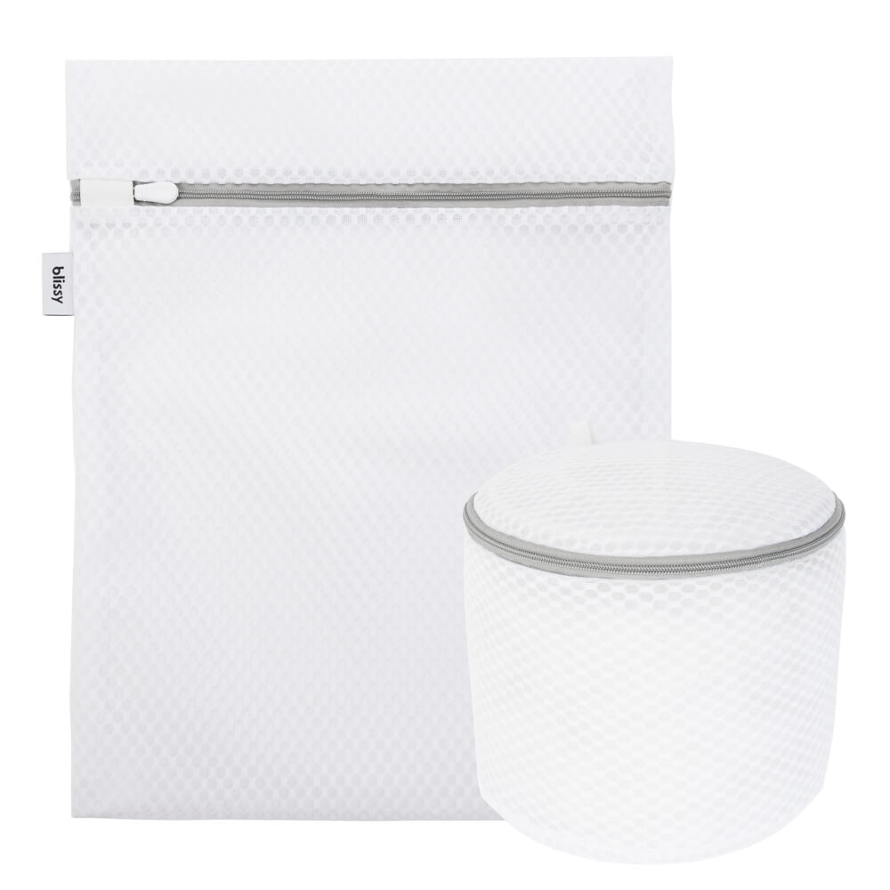 Blissy Mesh Wash/Laundry Bags - 2 Pack Set One Size