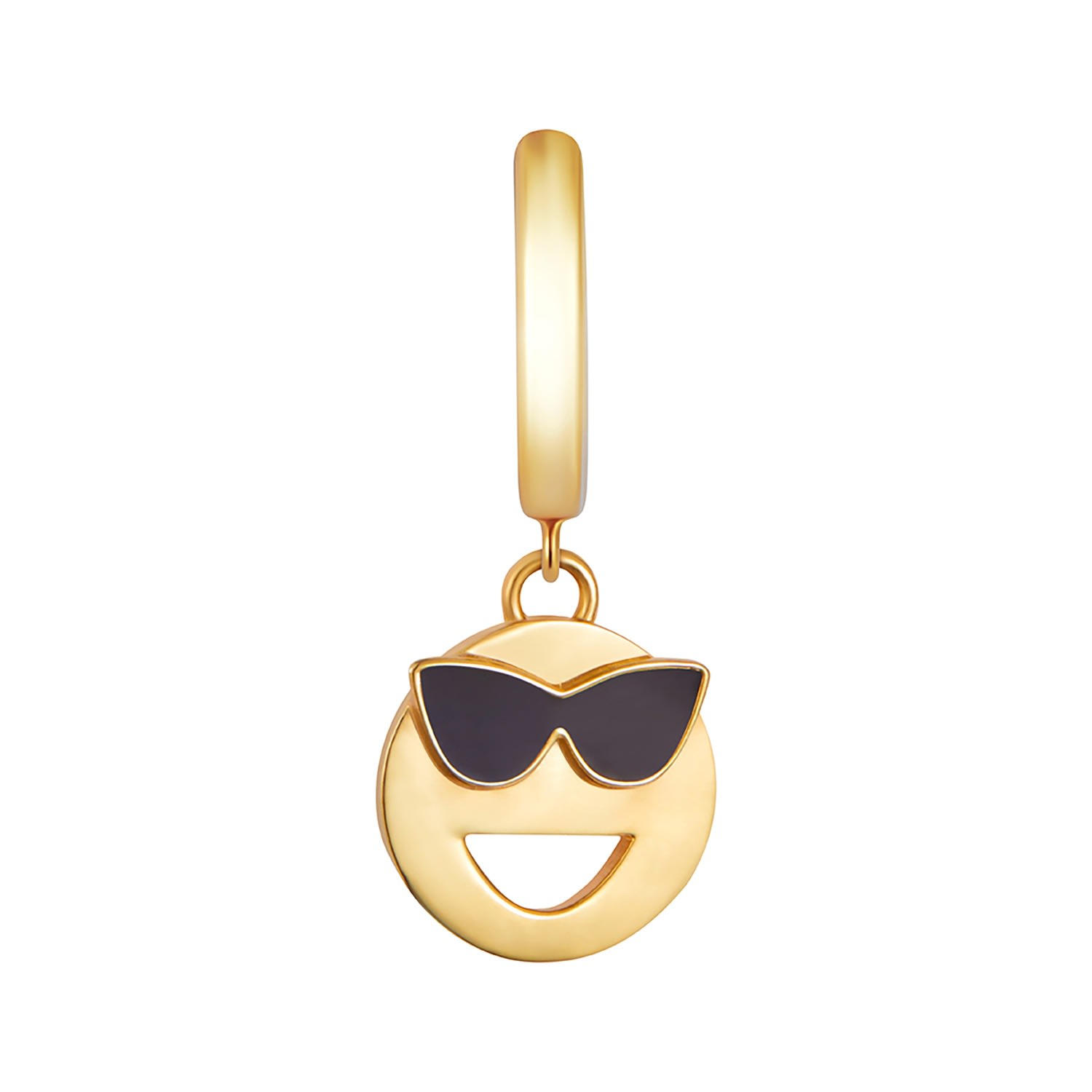 Women’s Mood Huggie Earring Cool - Gold Toolally