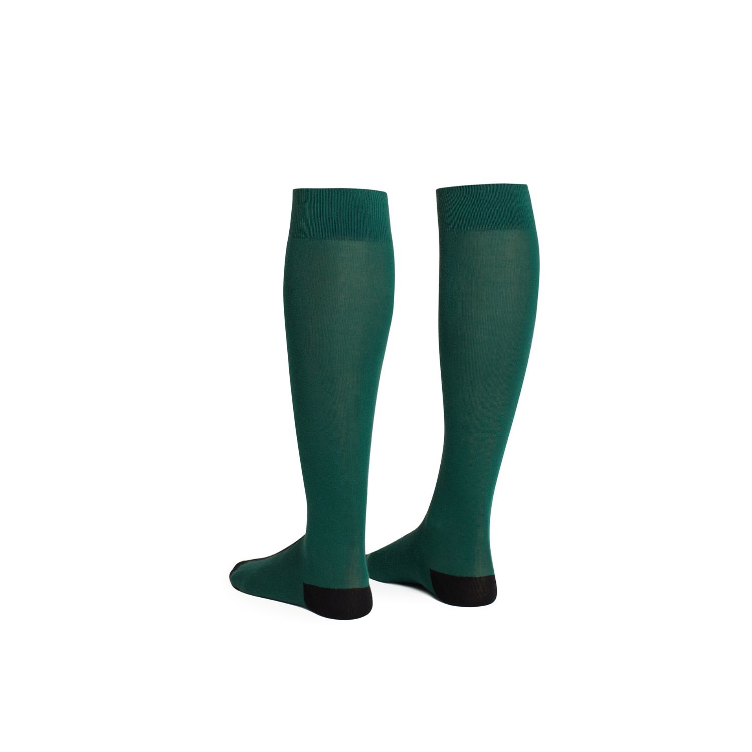 Women’s Green Amirah - Bold Central Stripe Cotton Blend Socks Amari Amari