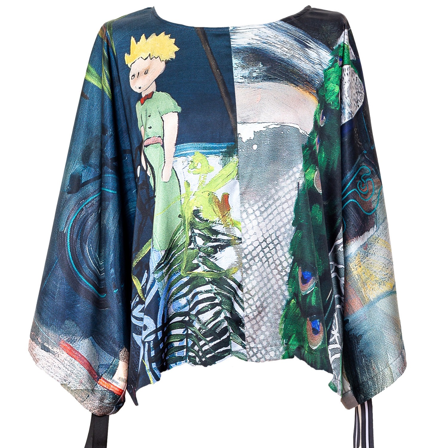 Women’s Forest Blouse One Size Artista