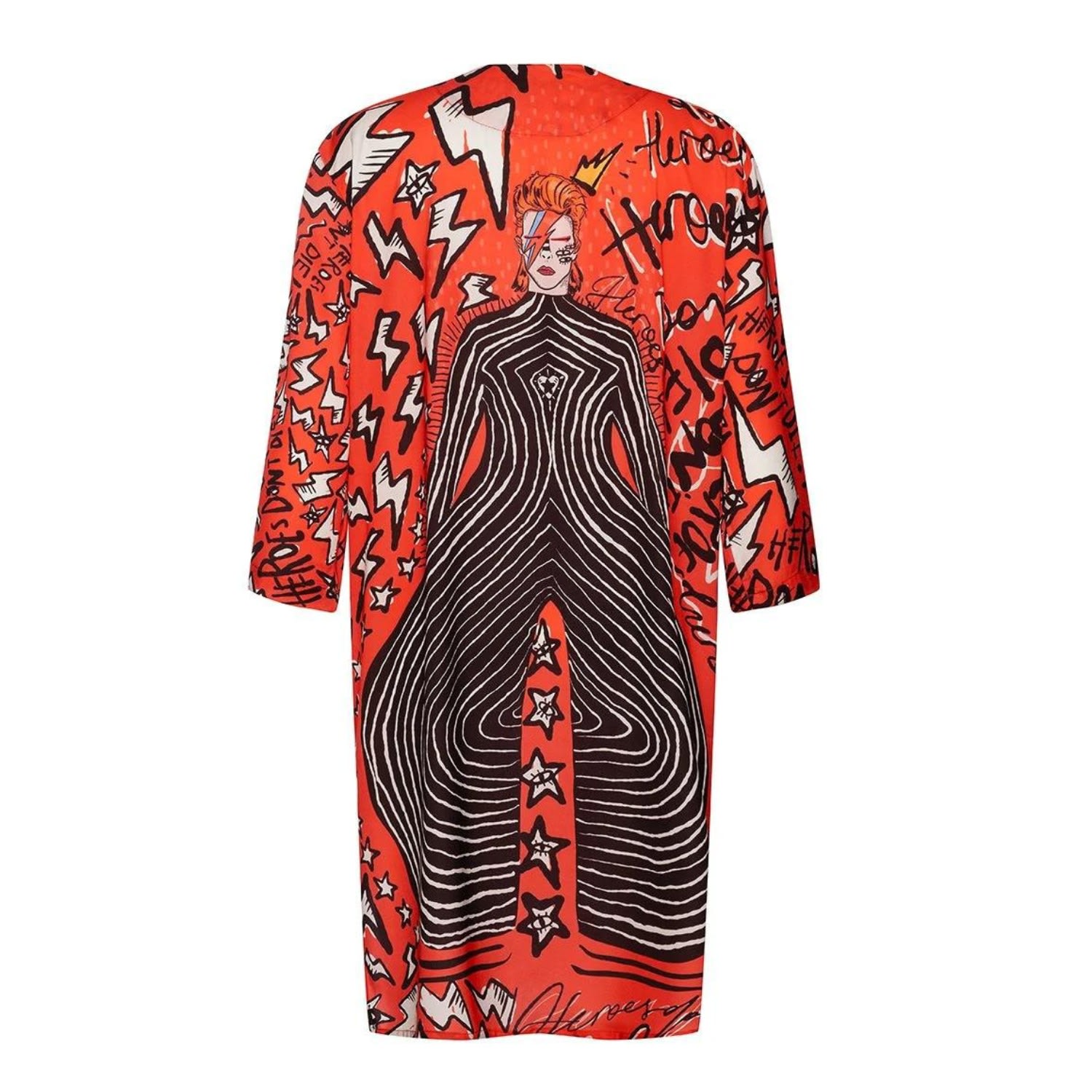 Women’s Heroes Don’t Die Kimono One Size King Naked