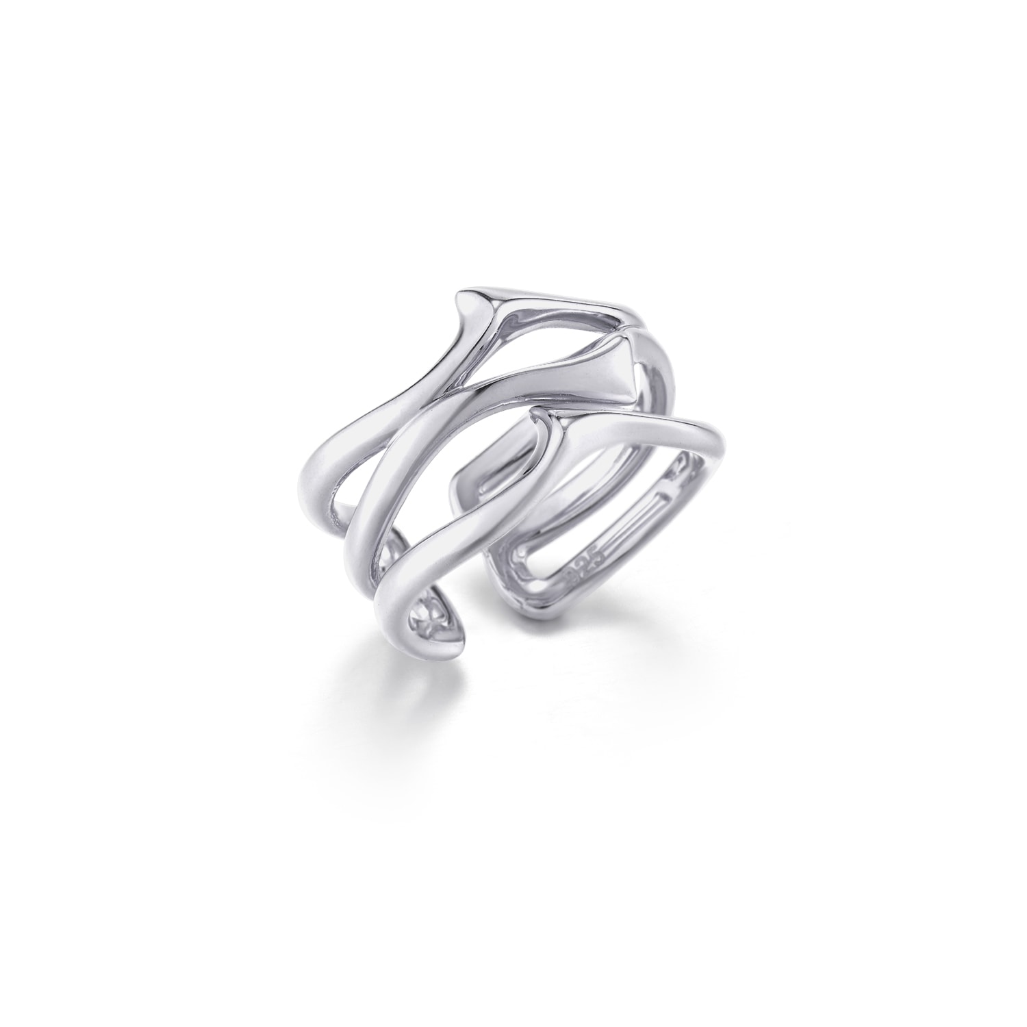 Women’s Silver Heradi Wave Ring Tami & Tami