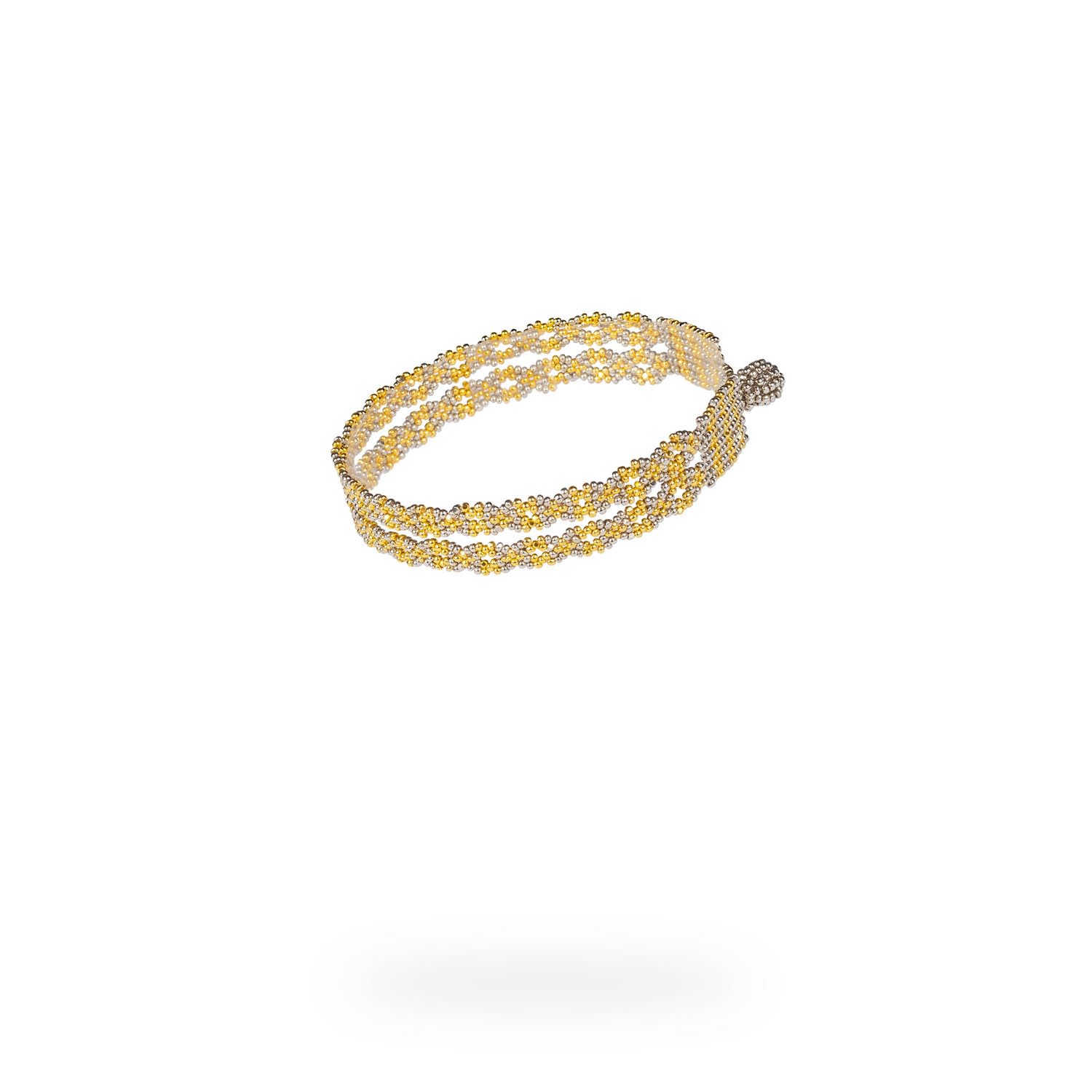 Women’s Double Chain Bracelet - Gold, Platinum Kuu