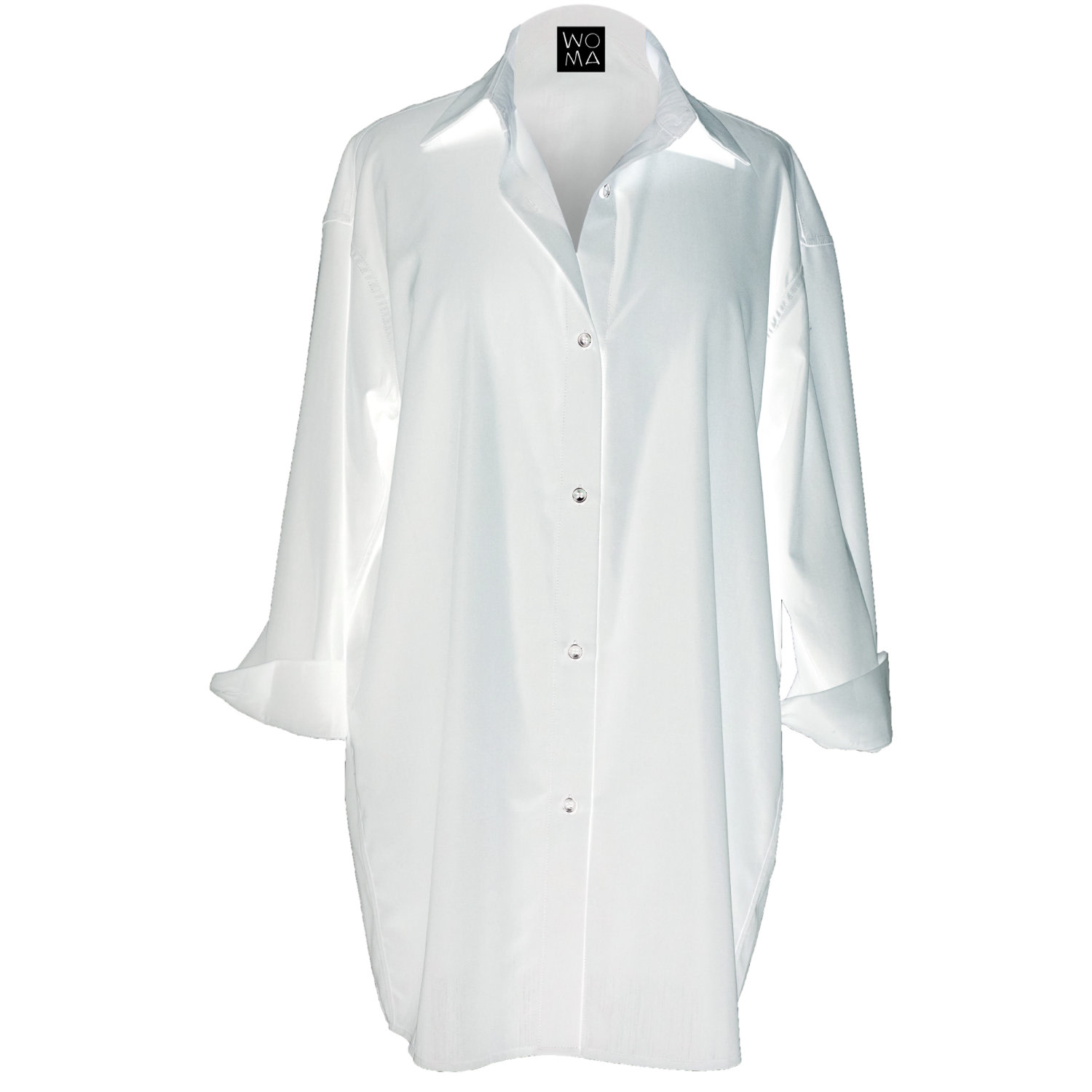 Women’s Swallow Shirt -White S/M Wo-Ma