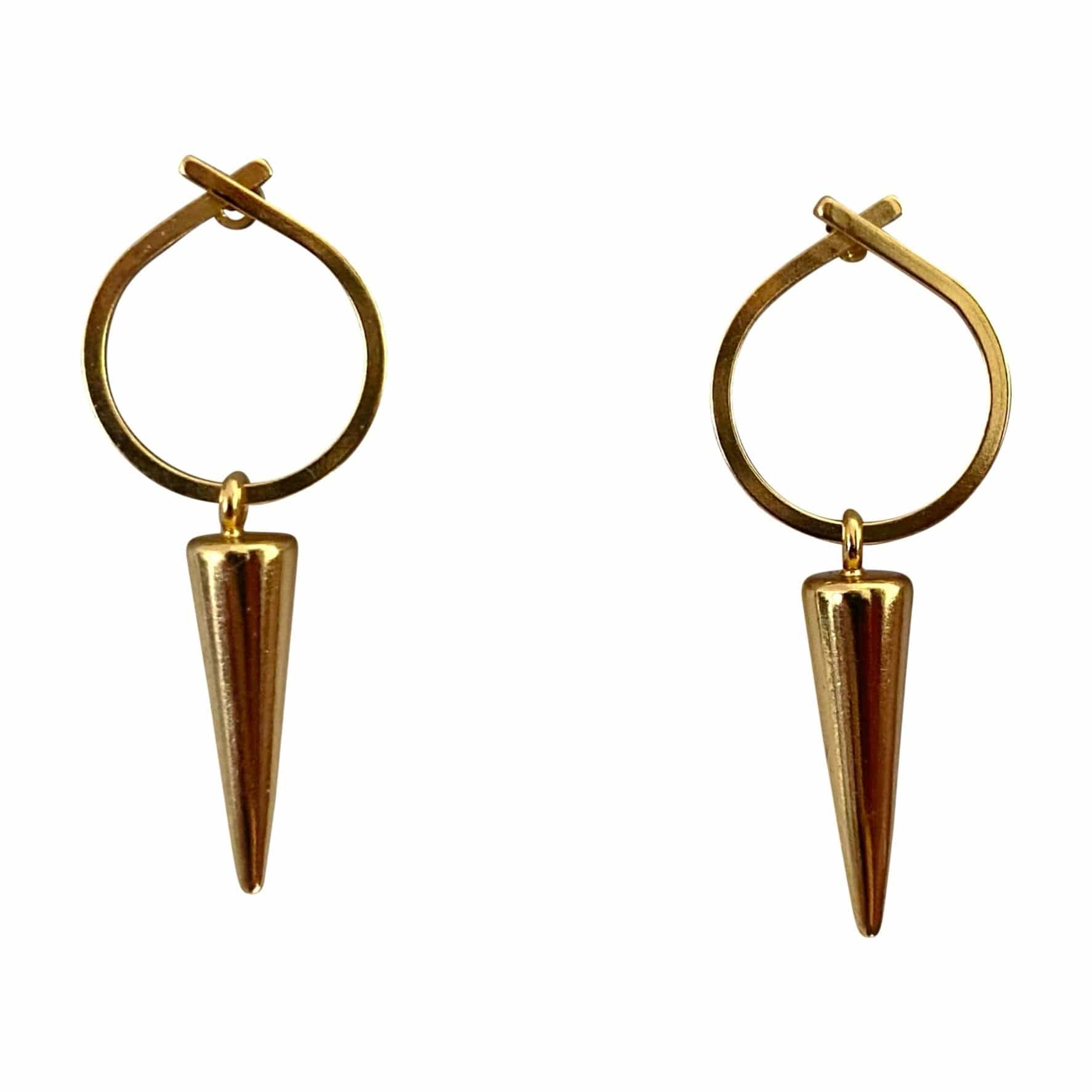 Women’s Gold Samsāra Earrings In Cauda Venenum