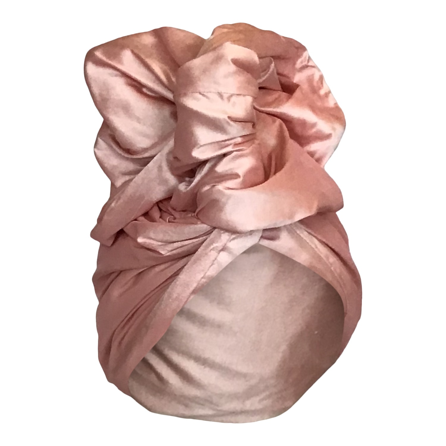 Women’s Pink / Purple Twisturban Turban In Silk Shantung Ballet Pink Romer Millinery