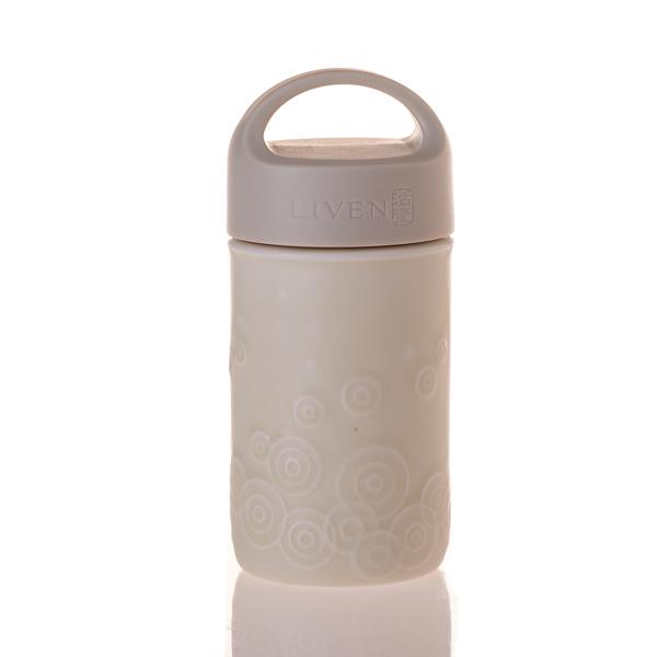 Neutrals Liven Destiny Travel Mug -Ivory Acera