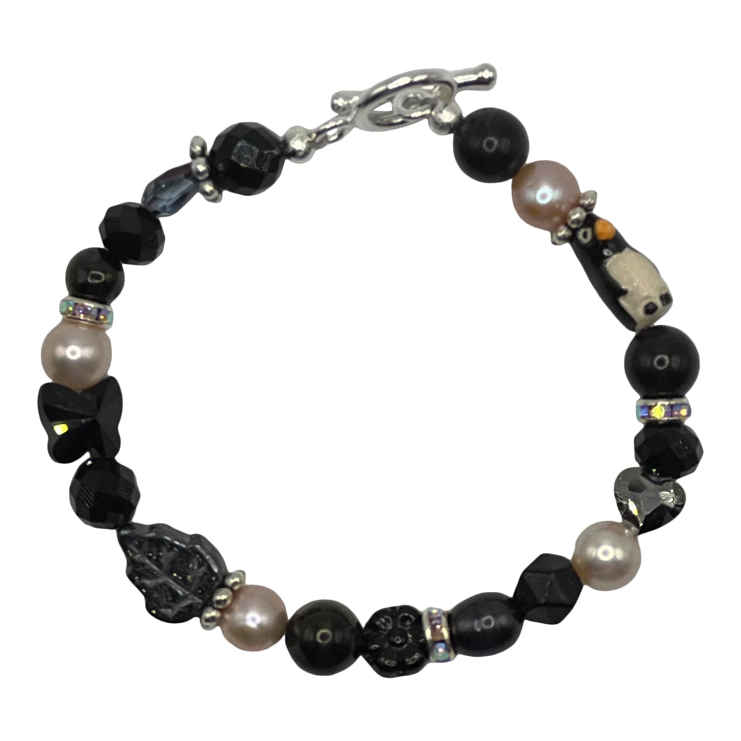 Women’s Black / Silver Energy Bracelet Cloud Haven