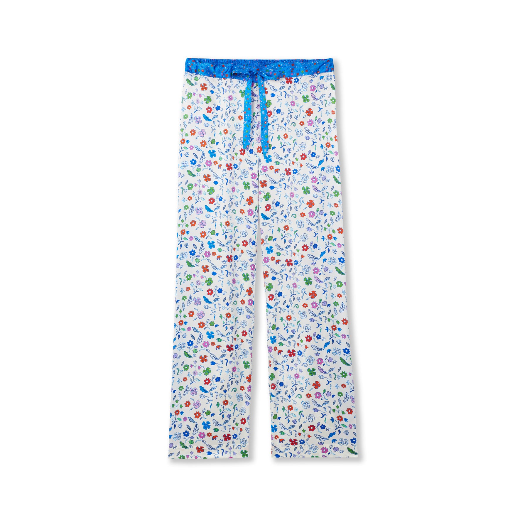 Women’s Pyjama Bottoms / "De Fleurs" Medium Jessica Russell Flint