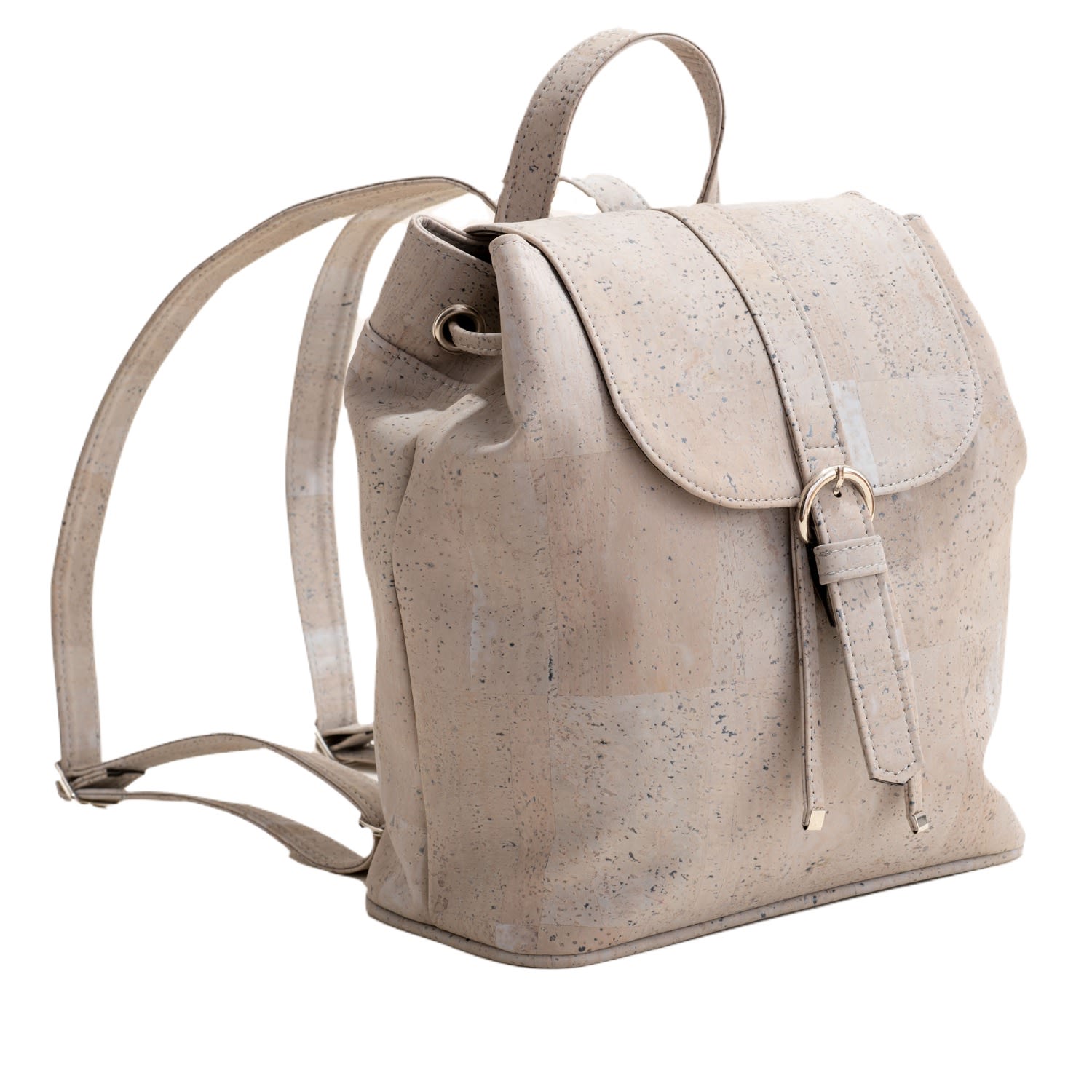 Women’s Signature Backpack - Grey One Size Tiradia Cork