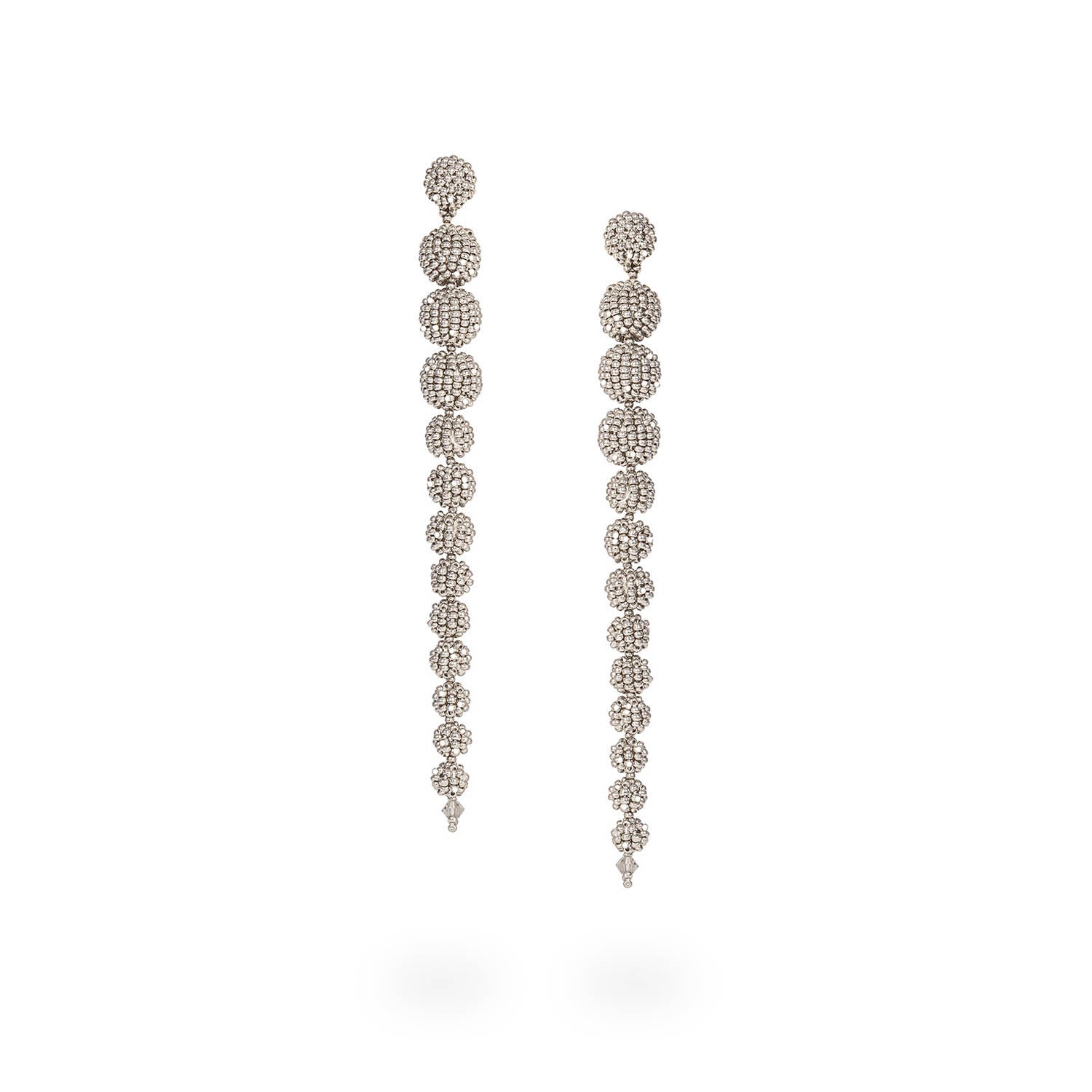 Women’s Rattlesnake Earrings - Platinum Kuu