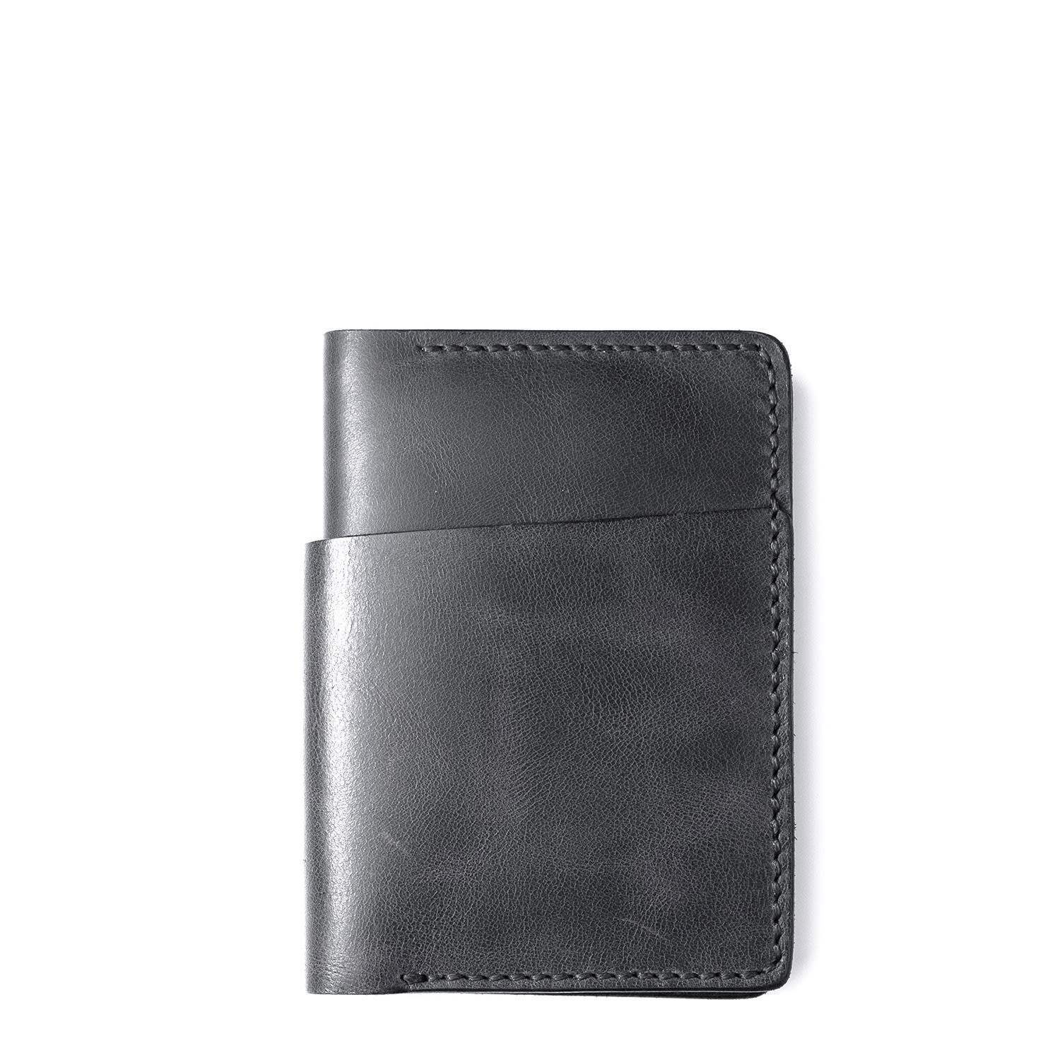 Men’s Vertical Wallet With Cash Pocket - Grey Roarcraft