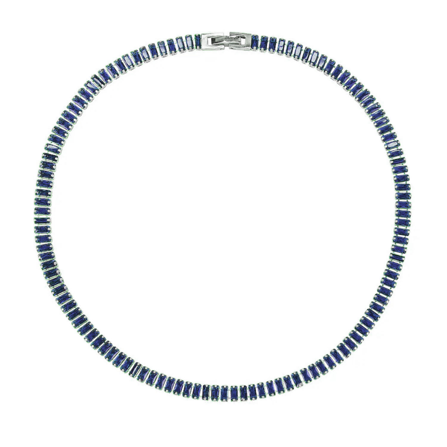 Women’s Lina Blue Crystal Necklace The Gala