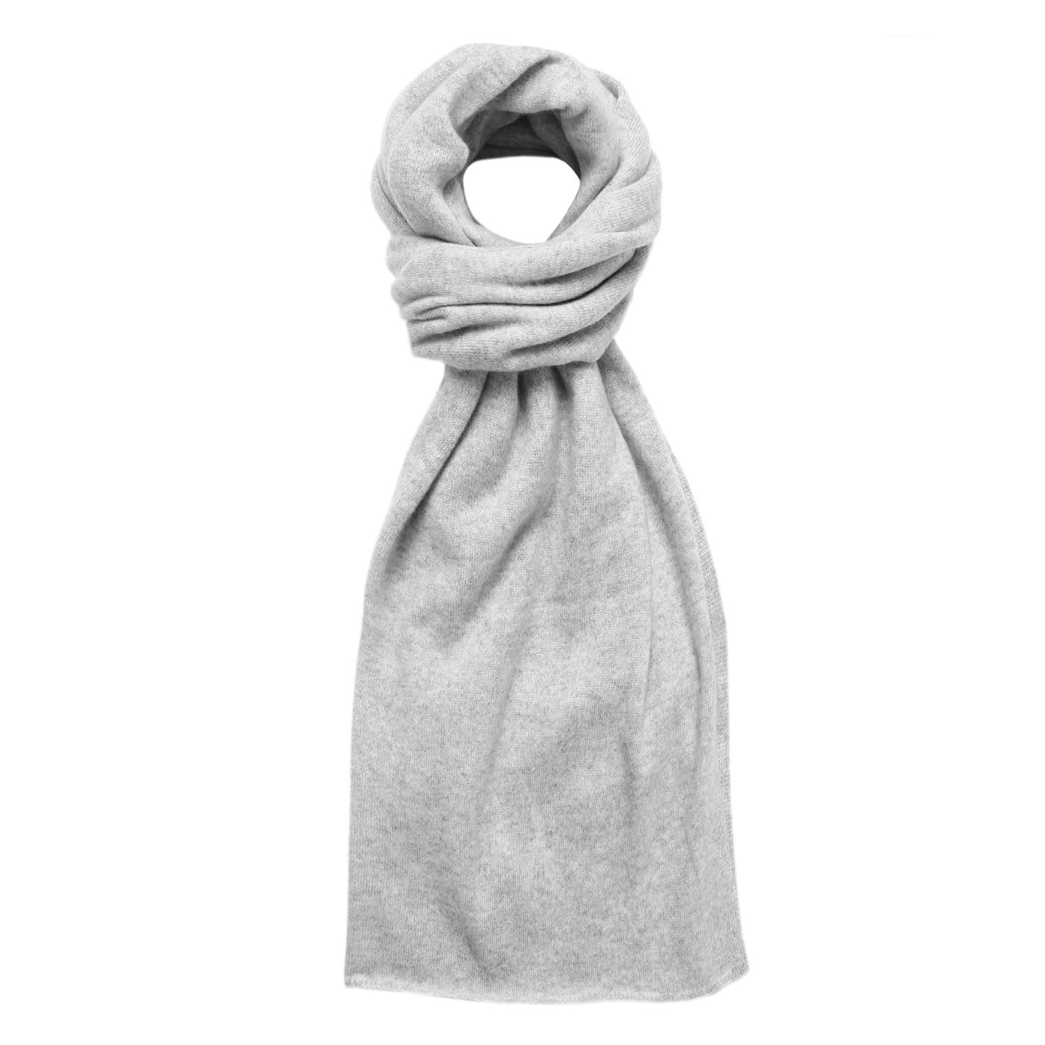 Women’s Cashmere Lofty Blanket Scarf In Foggy Grey One Size Loop Cashmere