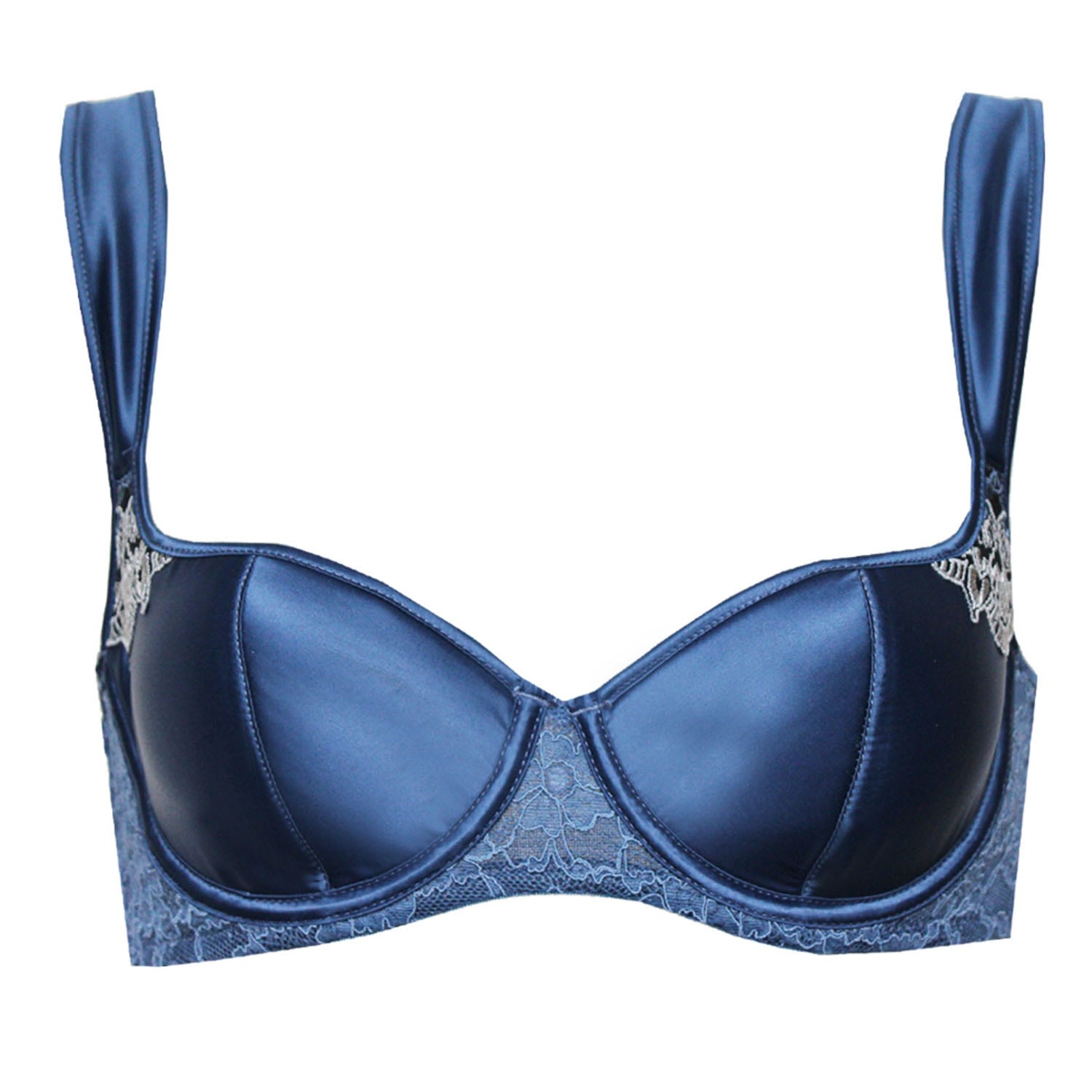 Women’s Blue Aphrodite Balconette Bra 32Dd Tallulah Love