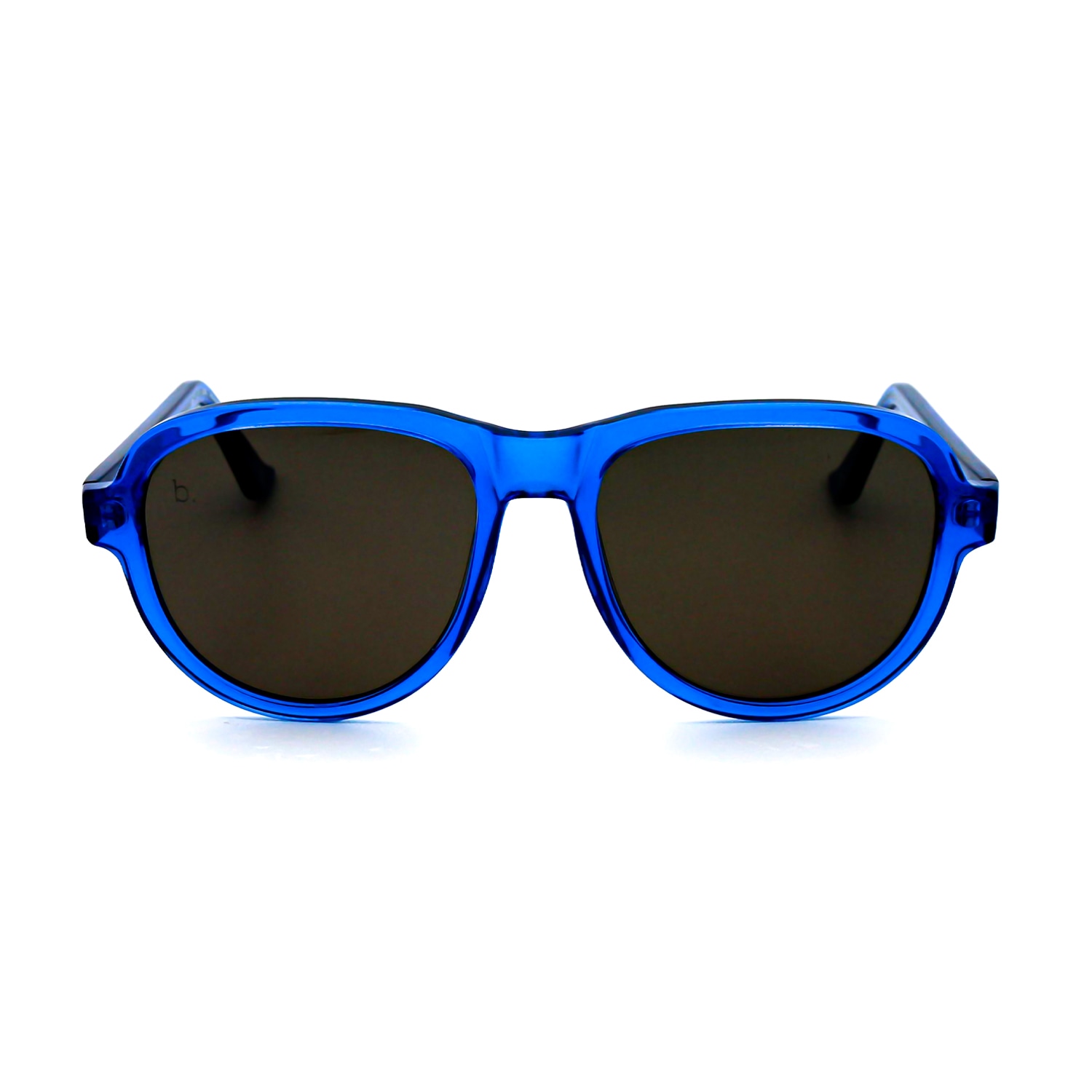 Women’s Blue The Miami Sunglasses In Crystal Cobalt One Size Brook Eyewear