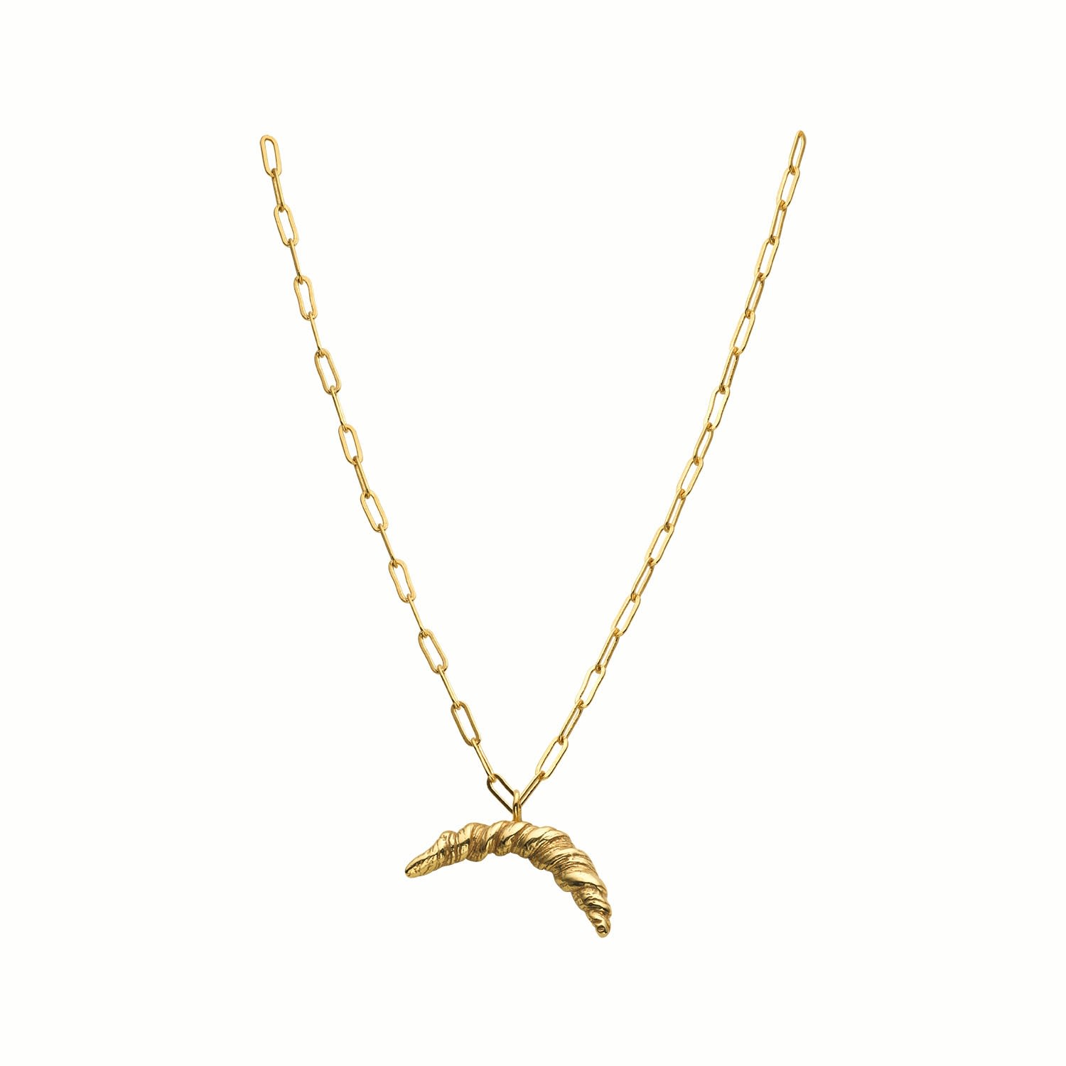 Women’s Nautilus Twisted Necklace Gold Eva Remenyi