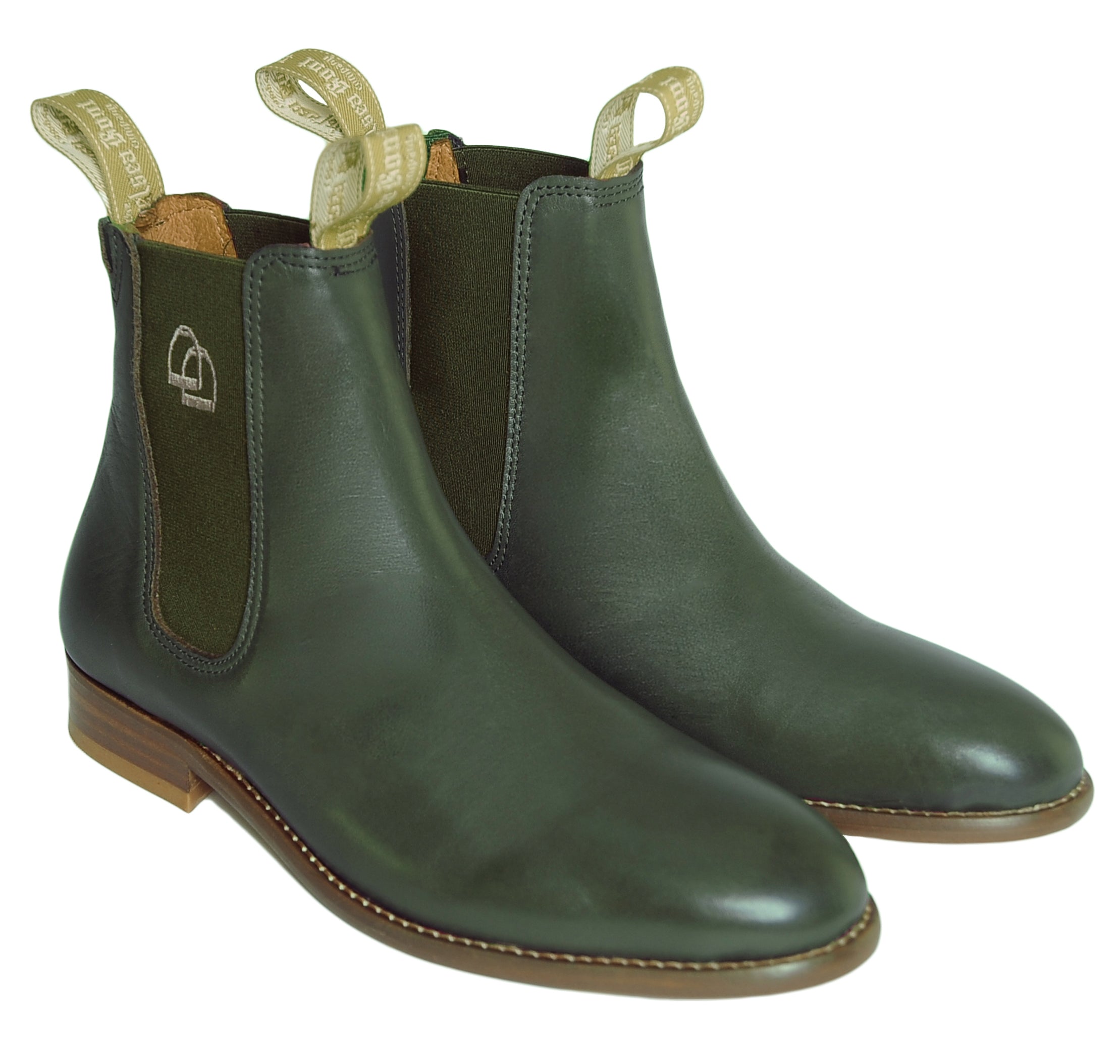 Green Women’s Original Chelsea Boot In Olive Leather 6.5 Uk The Chelsea Boot Co Est. 1851