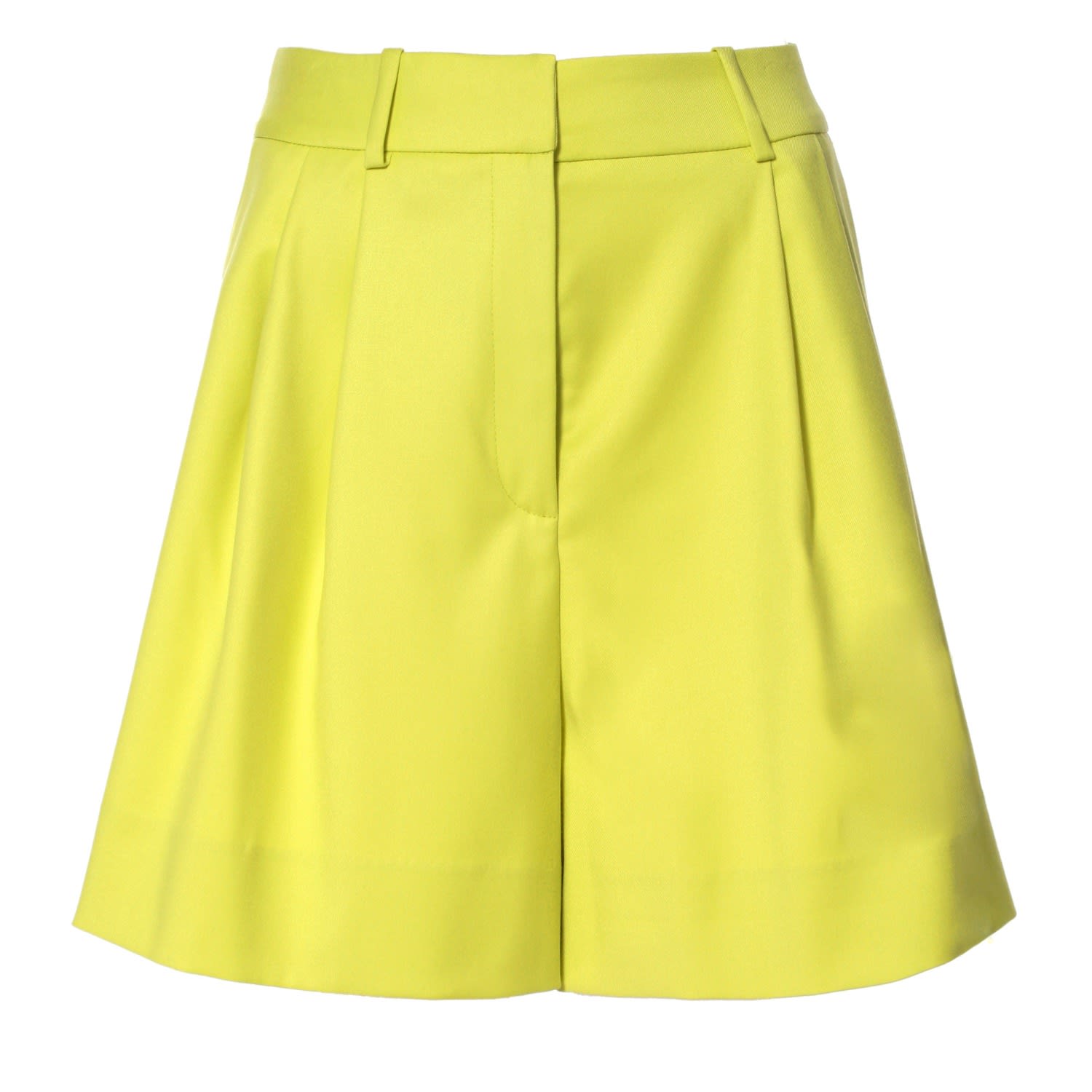 Yellow / Orange Lucy Wild Lime Bermuda Shorts Extra Small Aggi