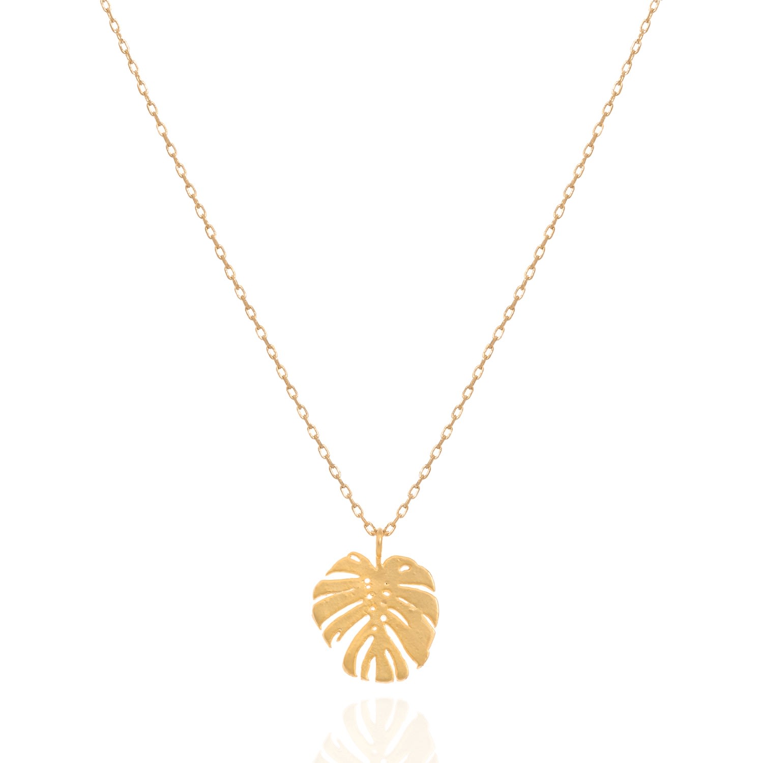 Women’s Gold Cheese Plant Necklace C. j.m