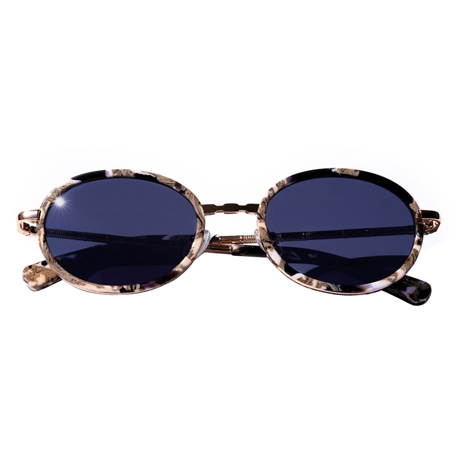 Women’s Gold Las Iguanas In Kingdom Tyche + Iset Eyewear