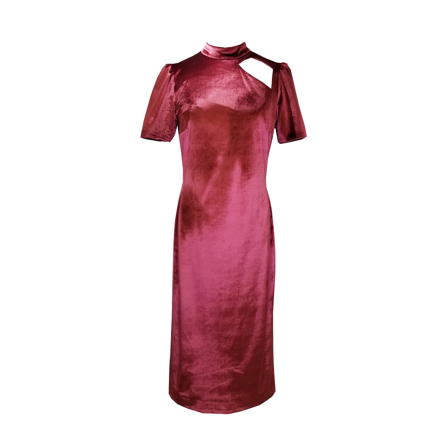 Women’s Vanessa Dress - Raspberry Red Extra Small Emma Wallace