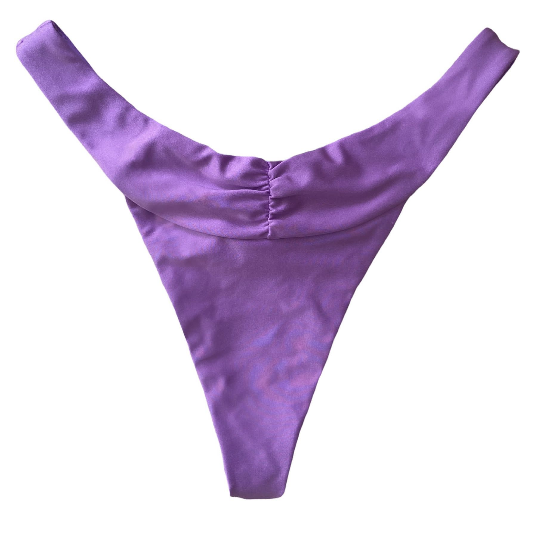 Women’s Pink / Purple Malibu Bikini Bottoms Extra Large Wild Lovers London