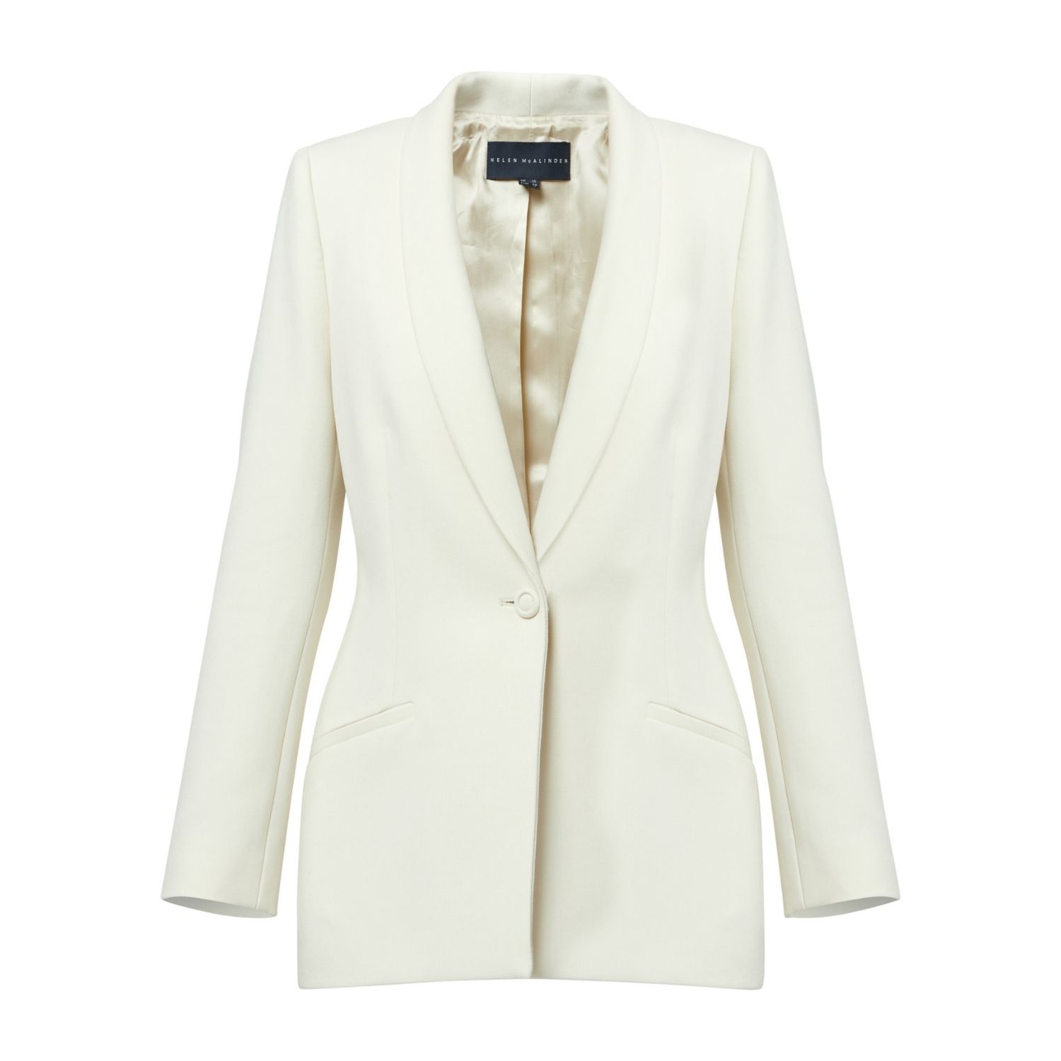 Women’s Neutrals Darcie Ivory Jacket Large Helen Mcalinden