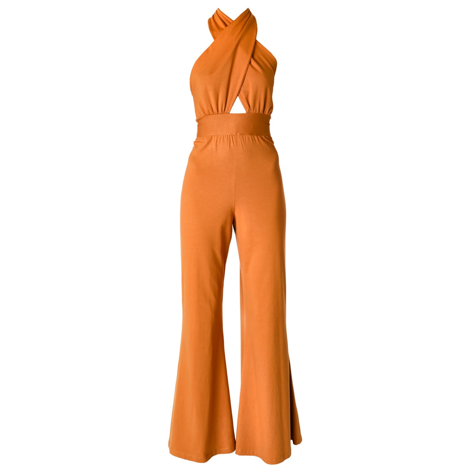 Women’s The Tropez Gold Glam Jumpsuit Large Italia a Collection