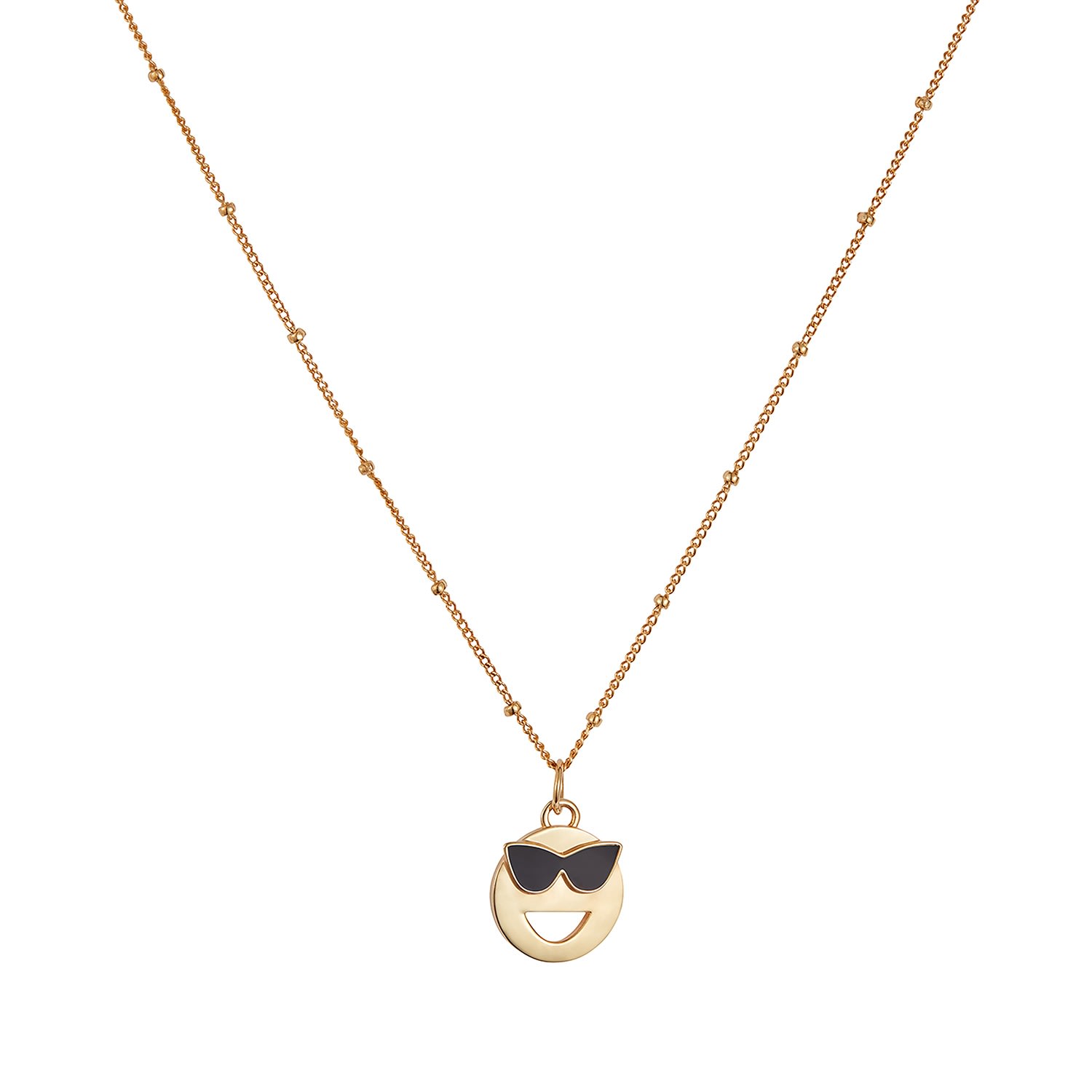 Women’s Mood Pendant Necklace Cool - Gold Toolally