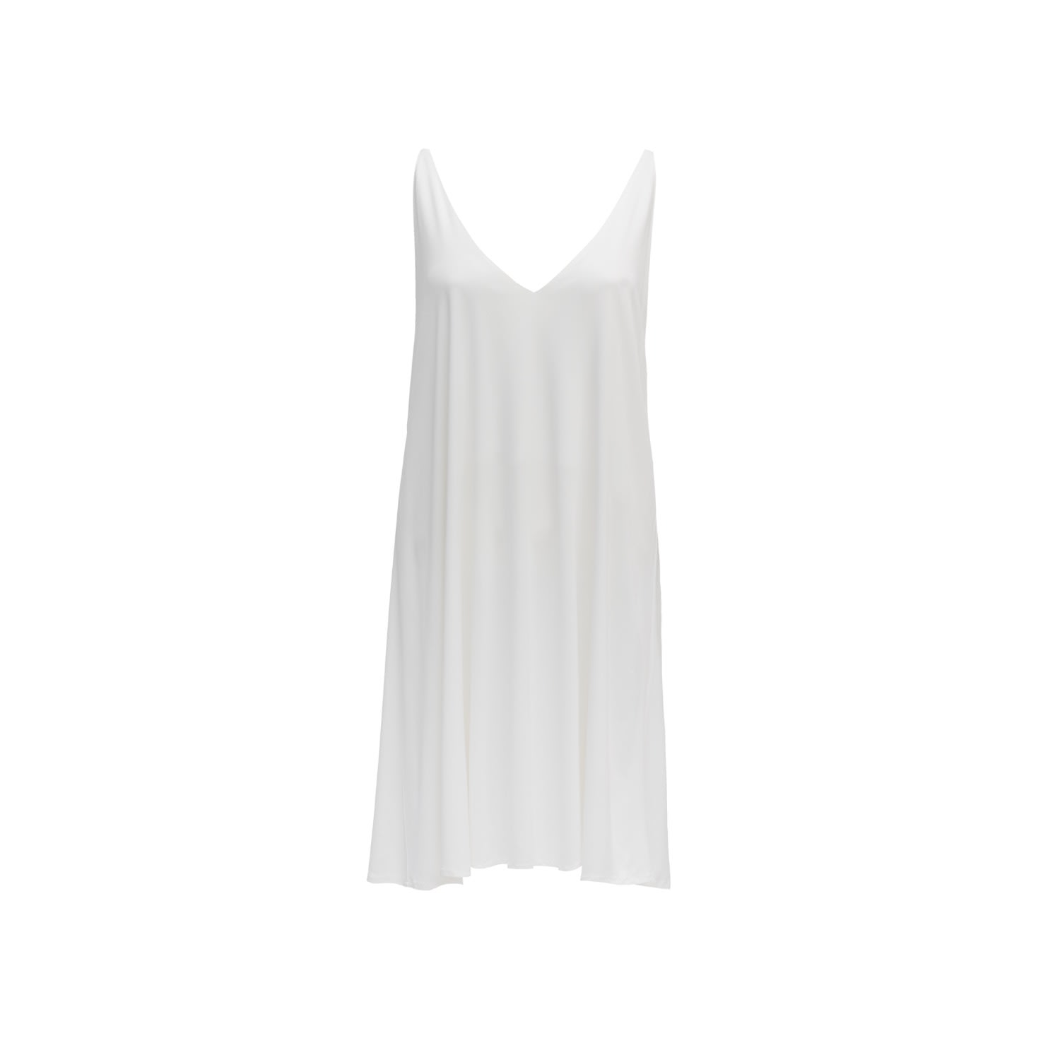 Women’s White Sleep Dress Medium Gretes