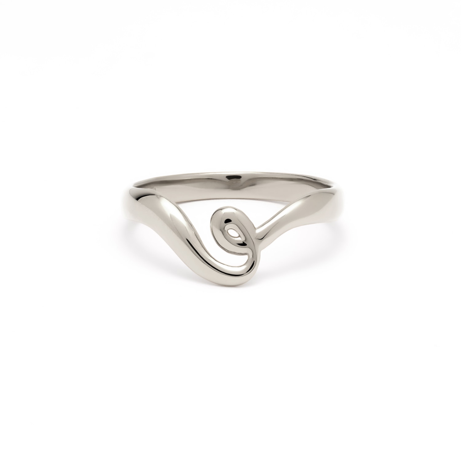 Women’s Poise Twirl Ring - Sterling Silver Veyia Berlin