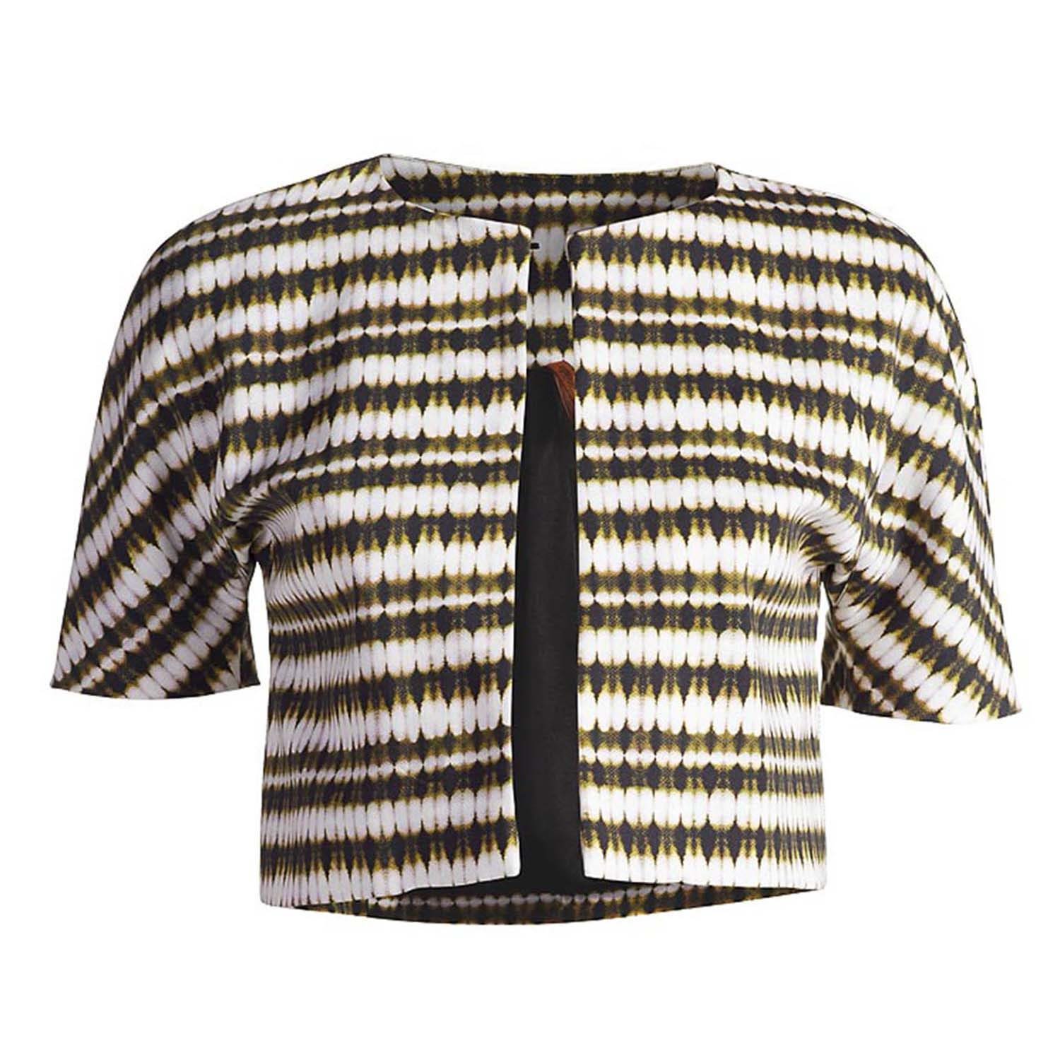 Women’s Brown Short Sleeve Bolero Jacket Extra Small Conquista