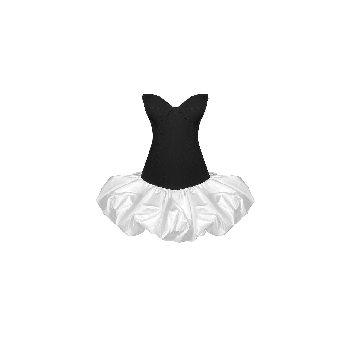 Women’s Black / White La Boheme Dress - Black Small Gigii’s
