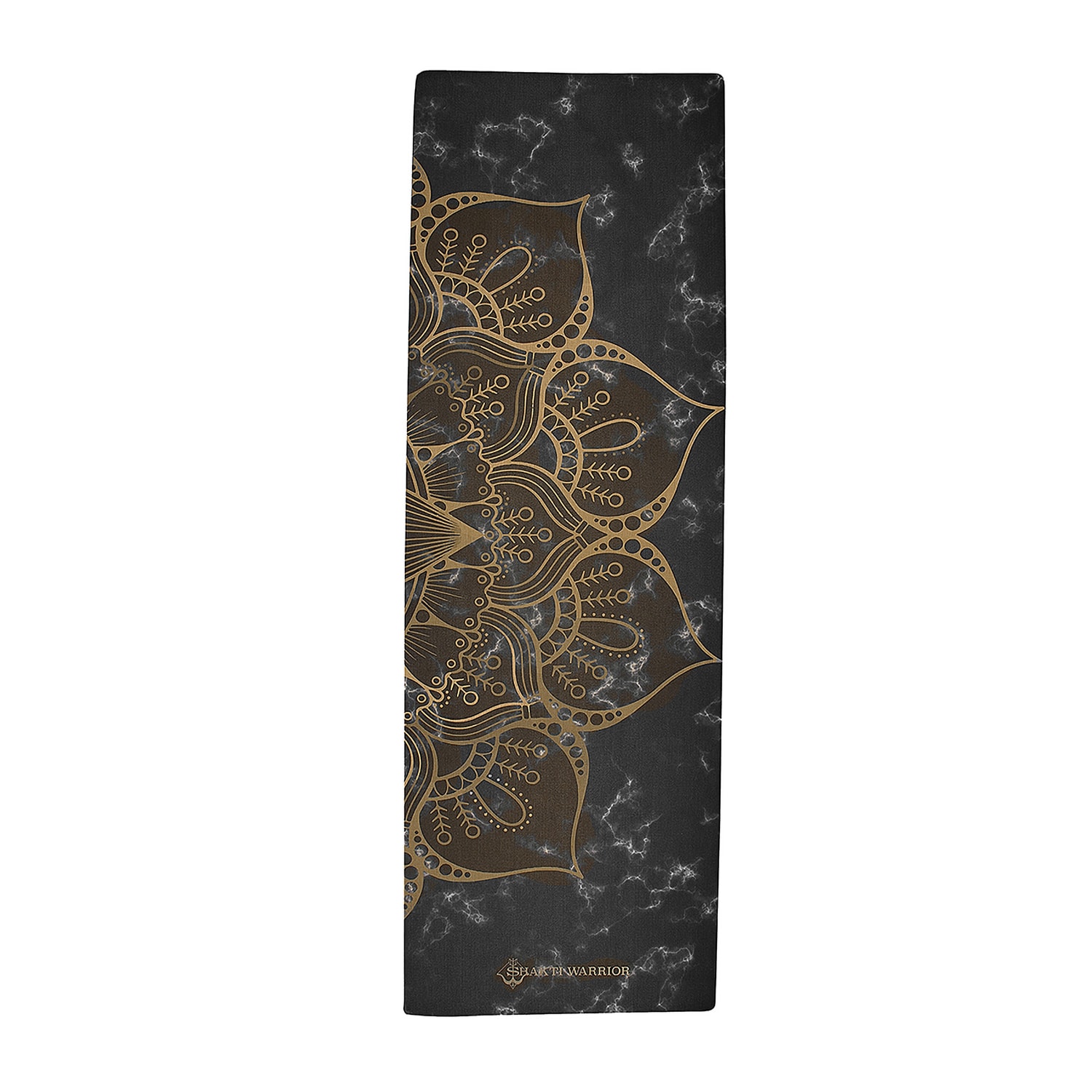 Women’s Black Hemp Yoga Mat - Sahasrara One Size Shakti Warrior