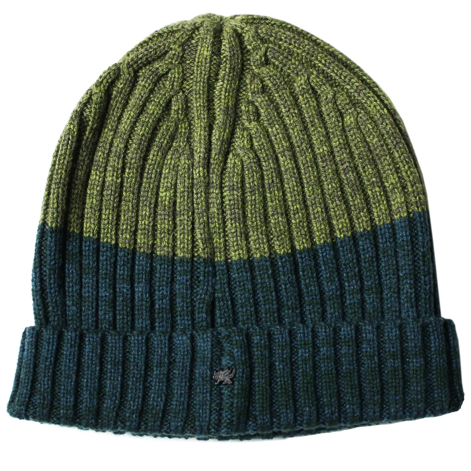 Men’s Green Benny Beanie In Hunter & Olive One Size Lords of Harlech