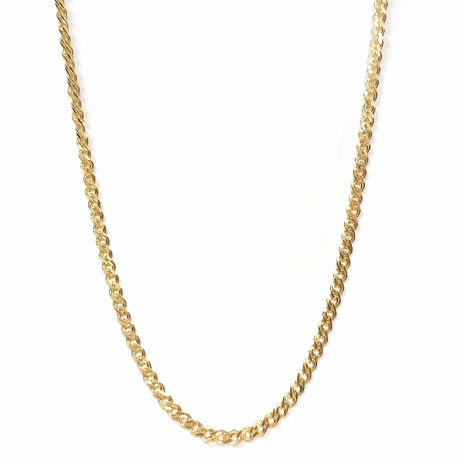 Women’s Paris Curb Chain Necklace Gold By Eda Dogan