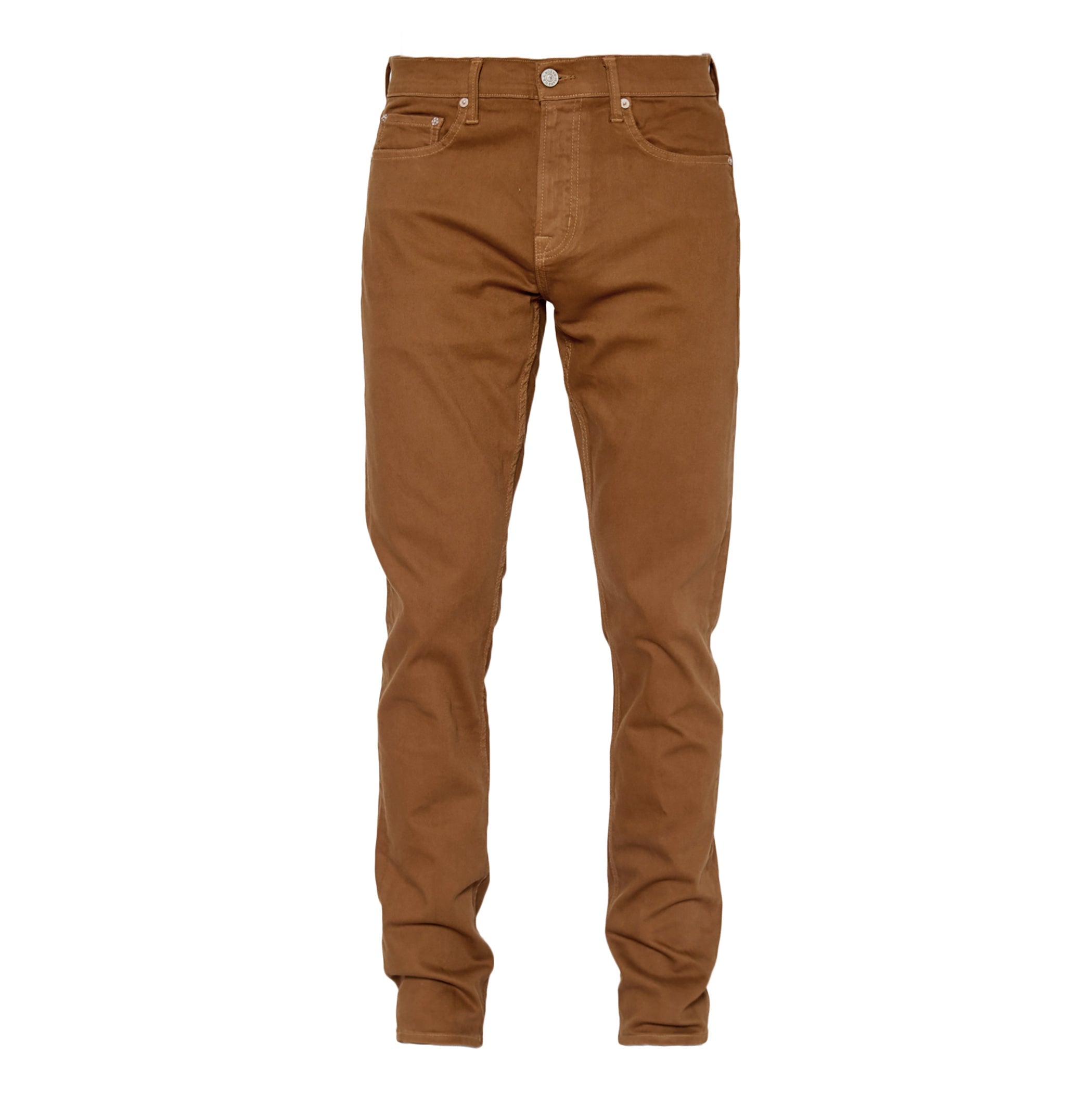 Brown Men’s 30 Inseam Brooklyn Stretch Slim Fit Jeans In Oak 32" Noend Denim