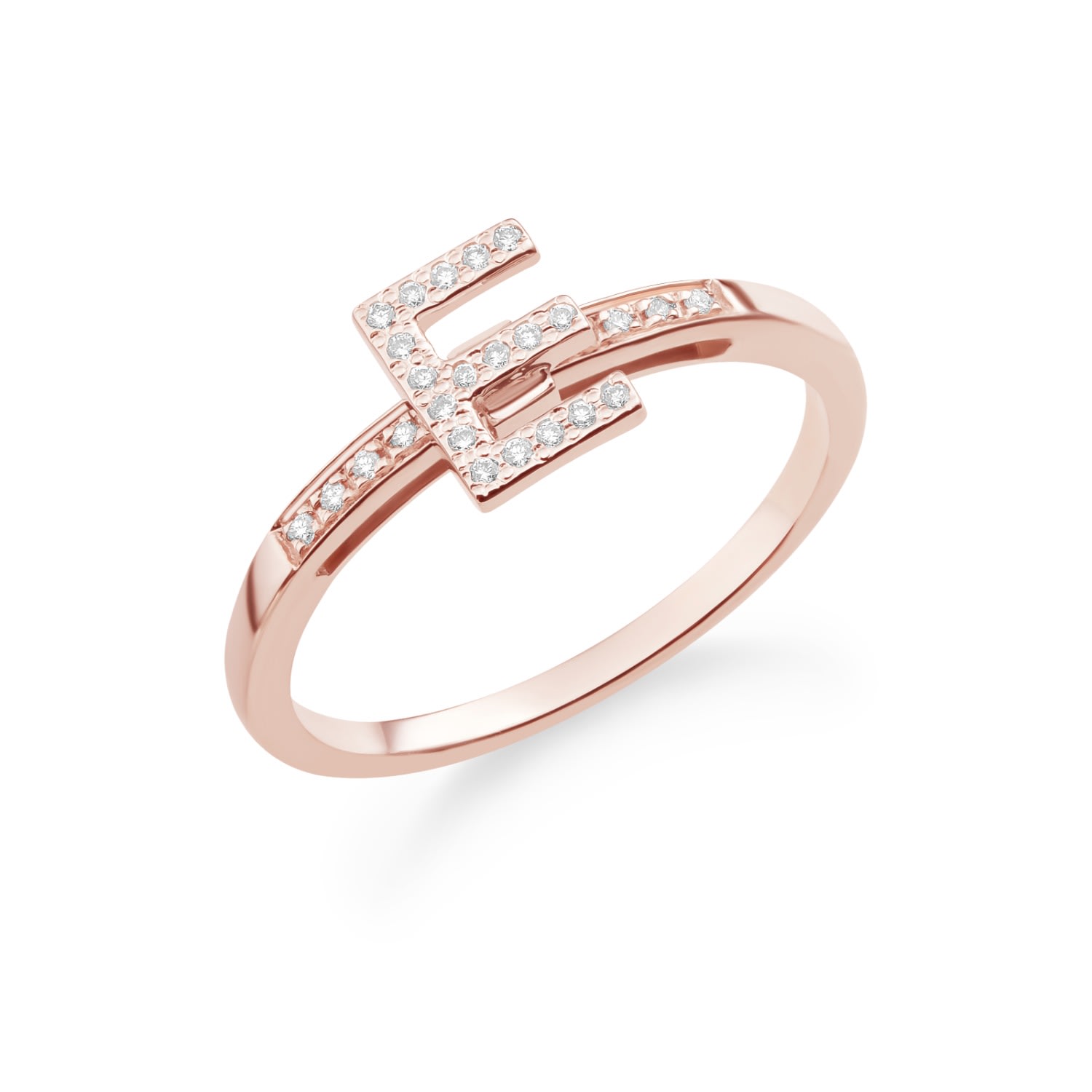 Women’s Joujou E Band - Rose Gold Caye Joaillier