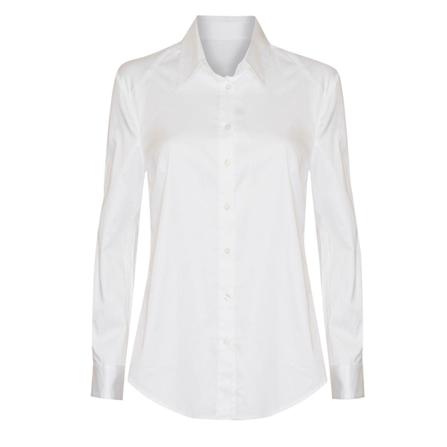 Women’s Classic Shirt In White Medium Sacha Drake