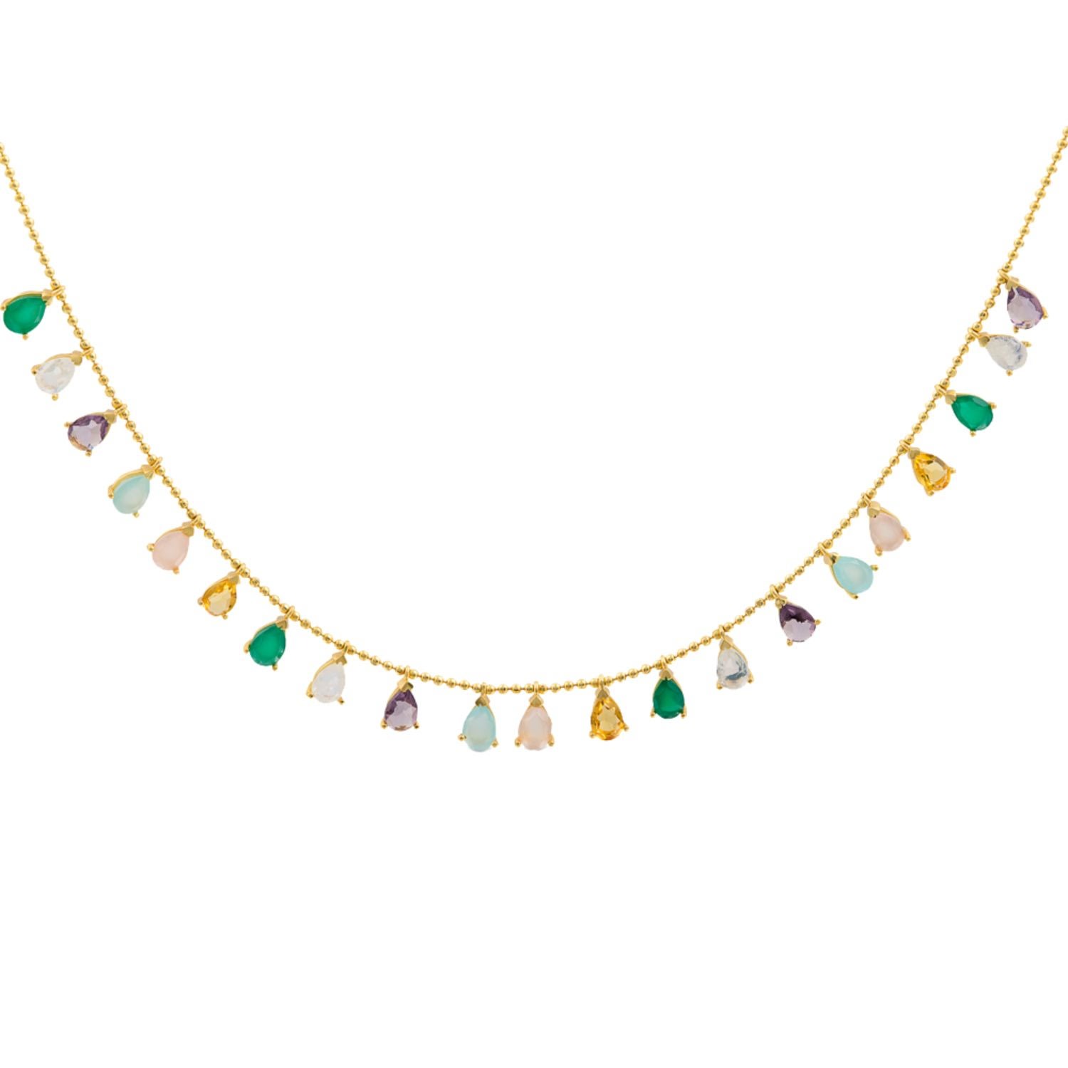 Women’s Gold Pride Charms Necklace Lavani Jewels