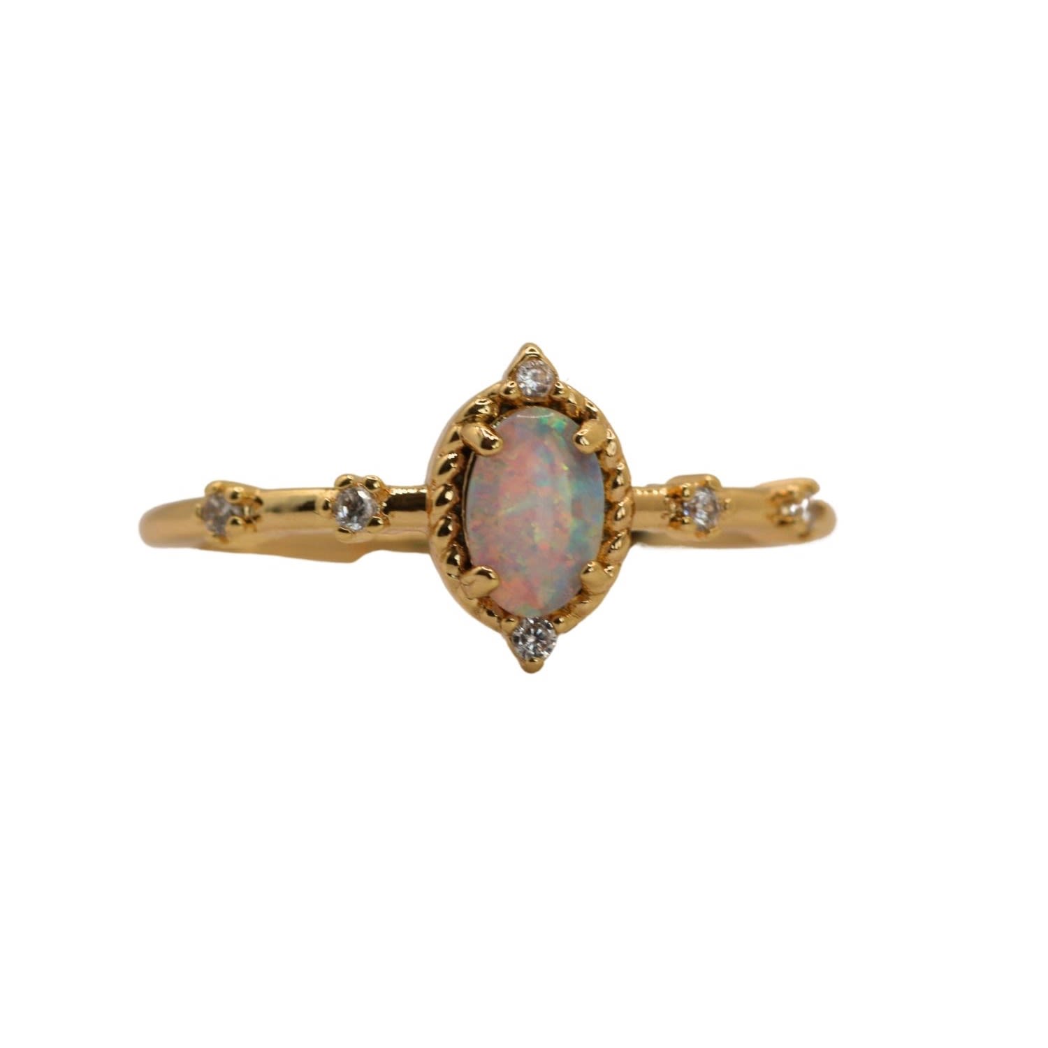 Women’s Ophelia Ring - Gold Tikkhu Jewelry