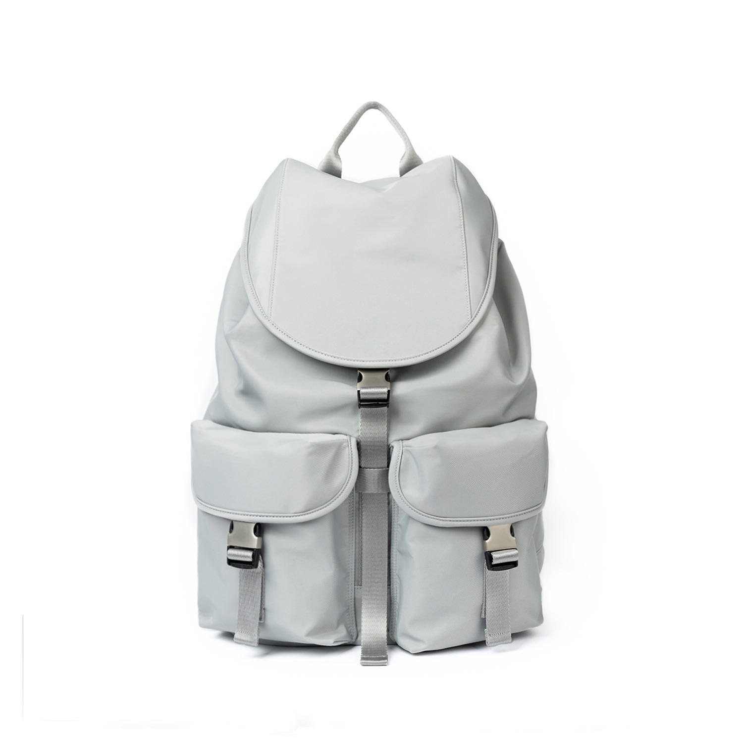 Women’s After Pray Edition Two-Pocket Nylon Cargo Rucksack - Silver Hah Archive