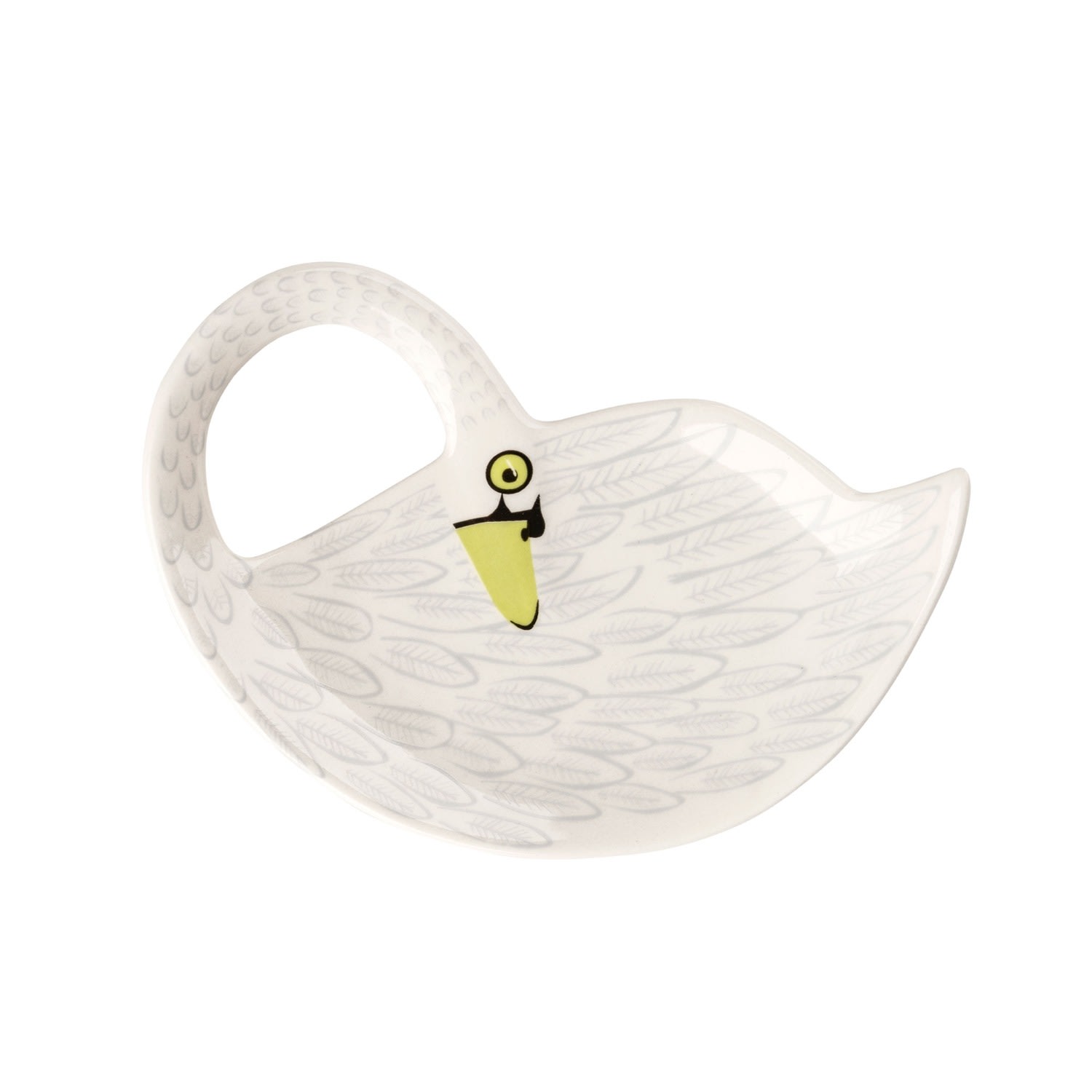 White Swan Trinket Dish Hannah Turner