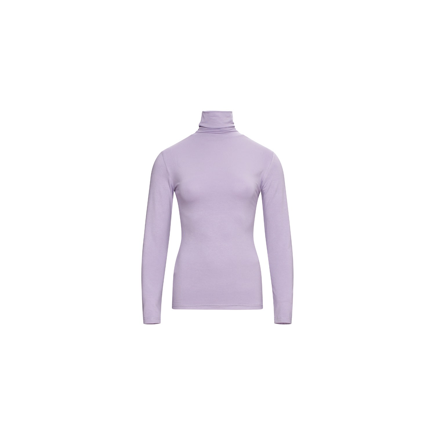 Women’s Pink / Purple Long Sleeve Turtleneck - Pale Purple Medium PliÃ©