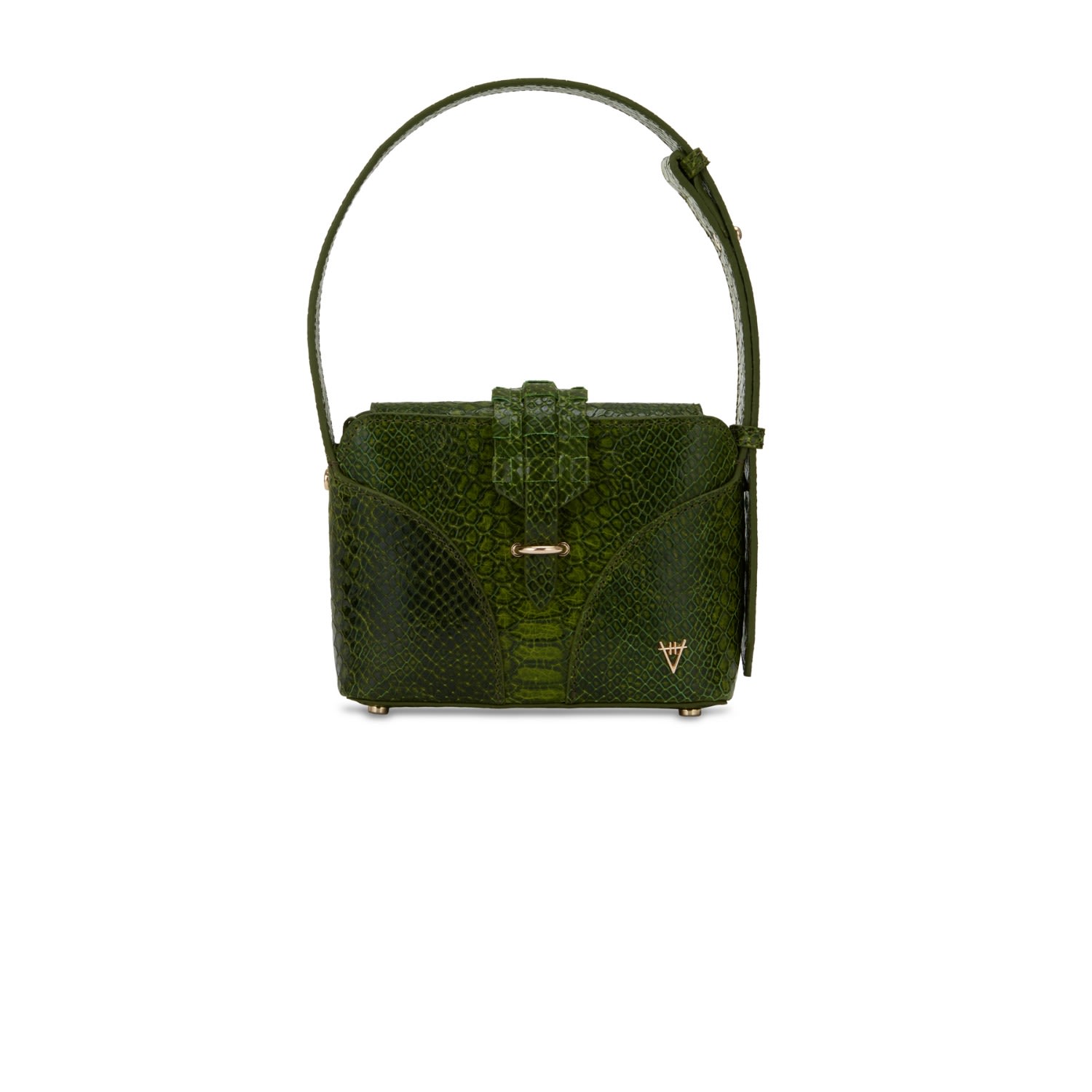 Women’s Green Luna Snake Effect Olive Hiva Atelier